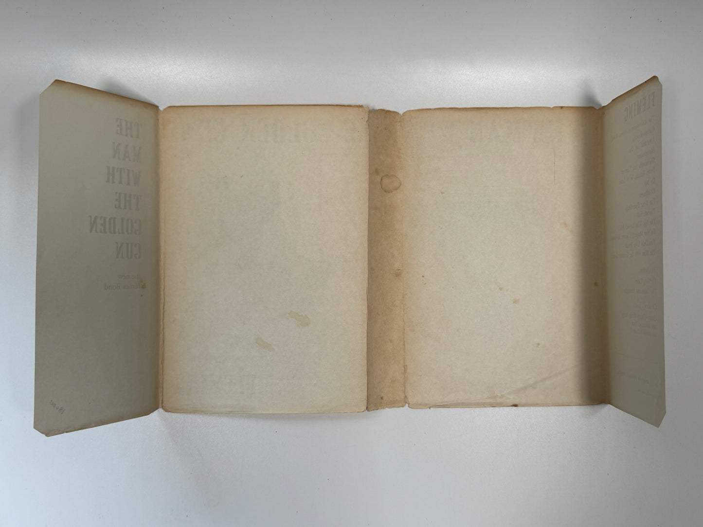 The Man with the Golden Gun by Ian Fleming 1965 First Edition with Dust Jacket