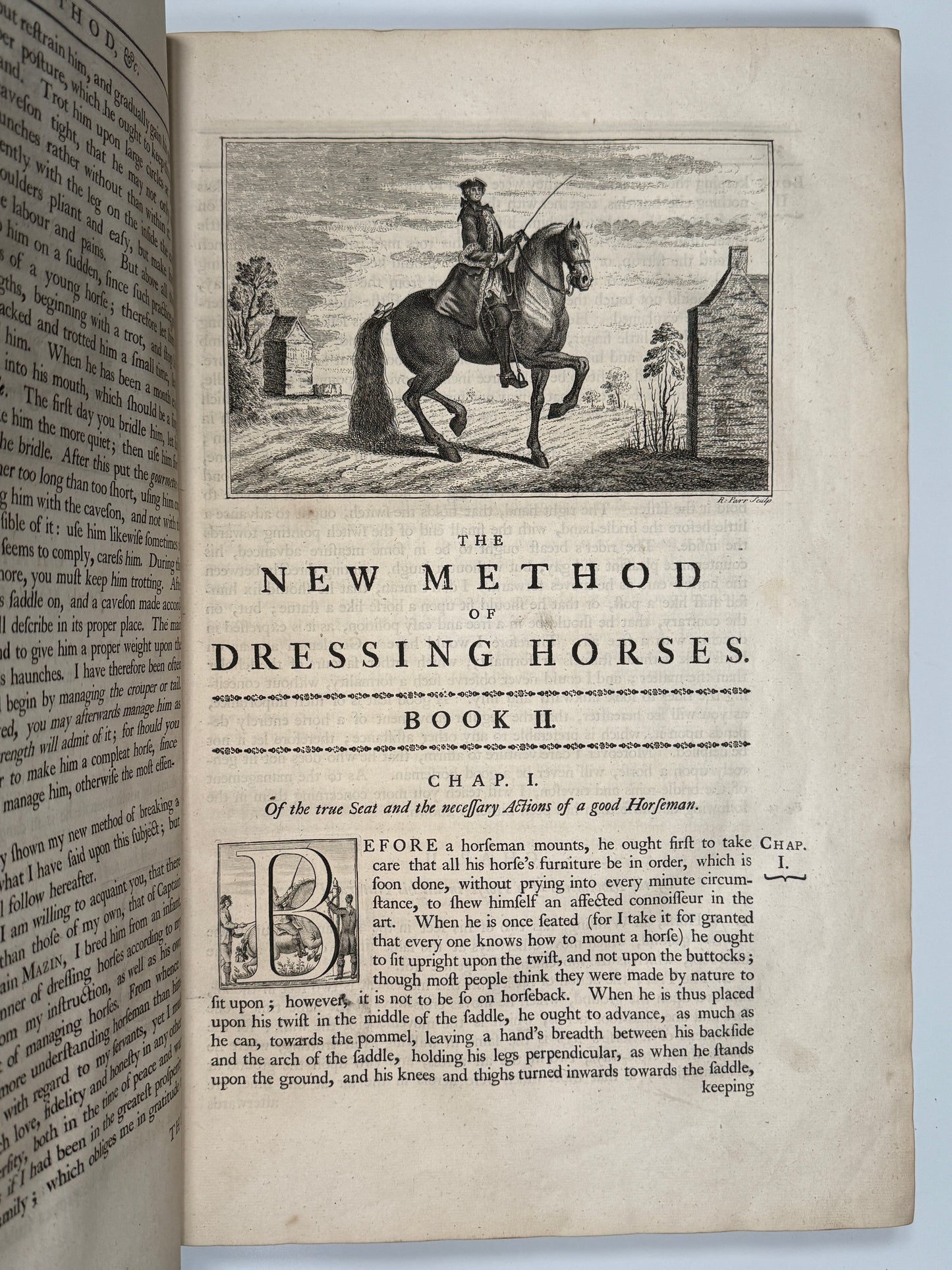 A General System of Horsemanship by William Cavendish 1743 First English Edition