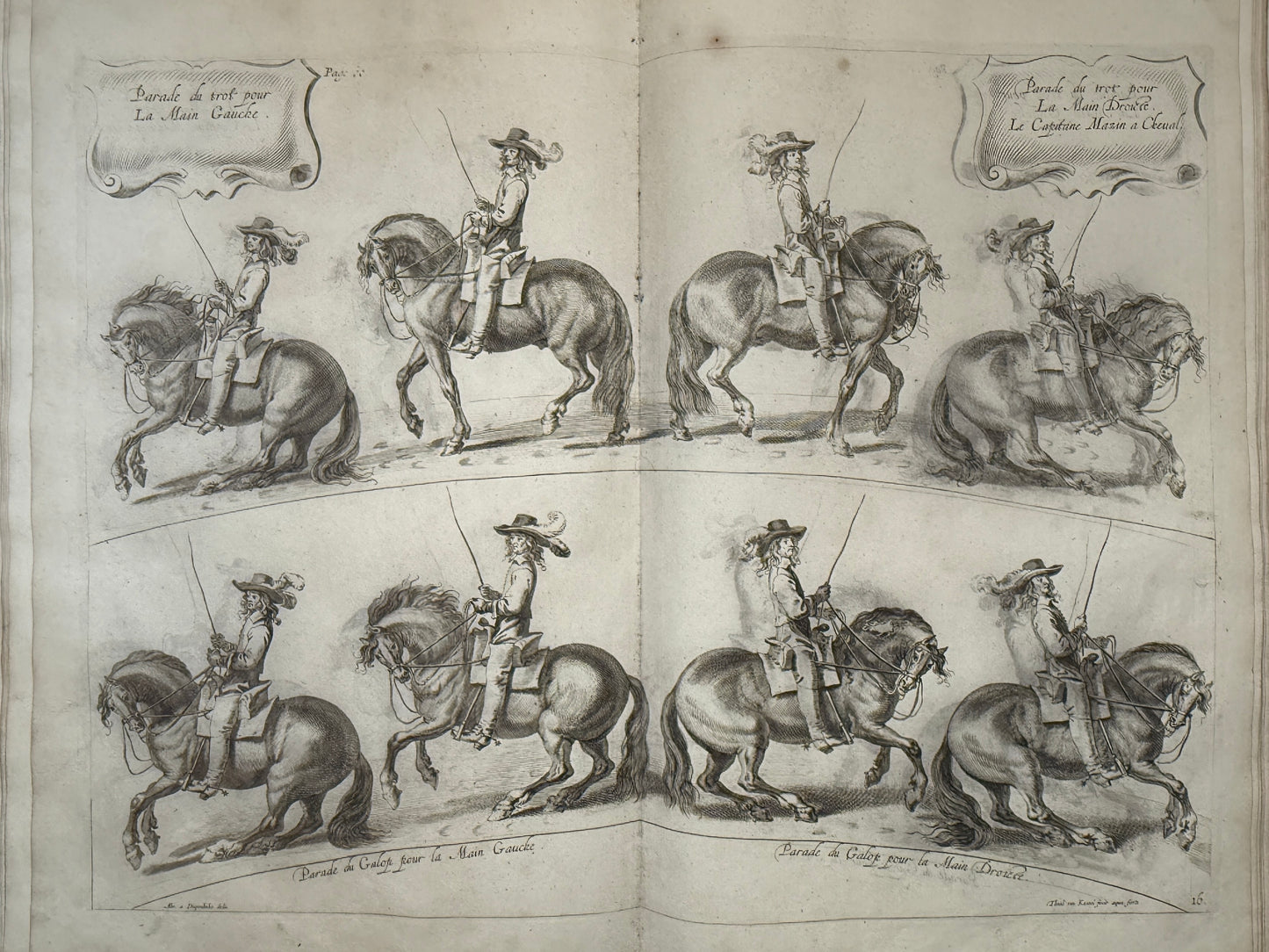 A General System of Horsemanship by William Cavendish 1743 First English Edition