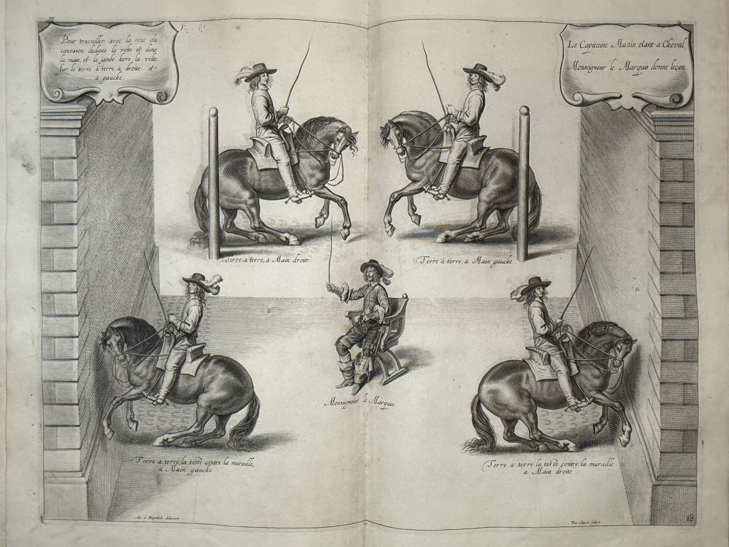 A General System of Horsemanship by William Cavendish 1743 First English Edition