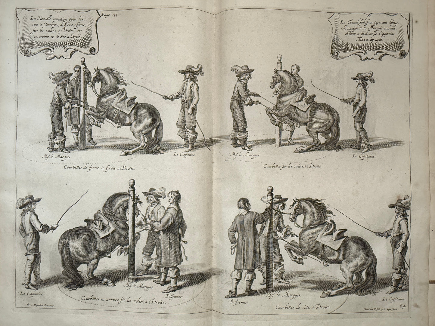 A General System of Horsemanship by William Cavendish 1743 First English Edition