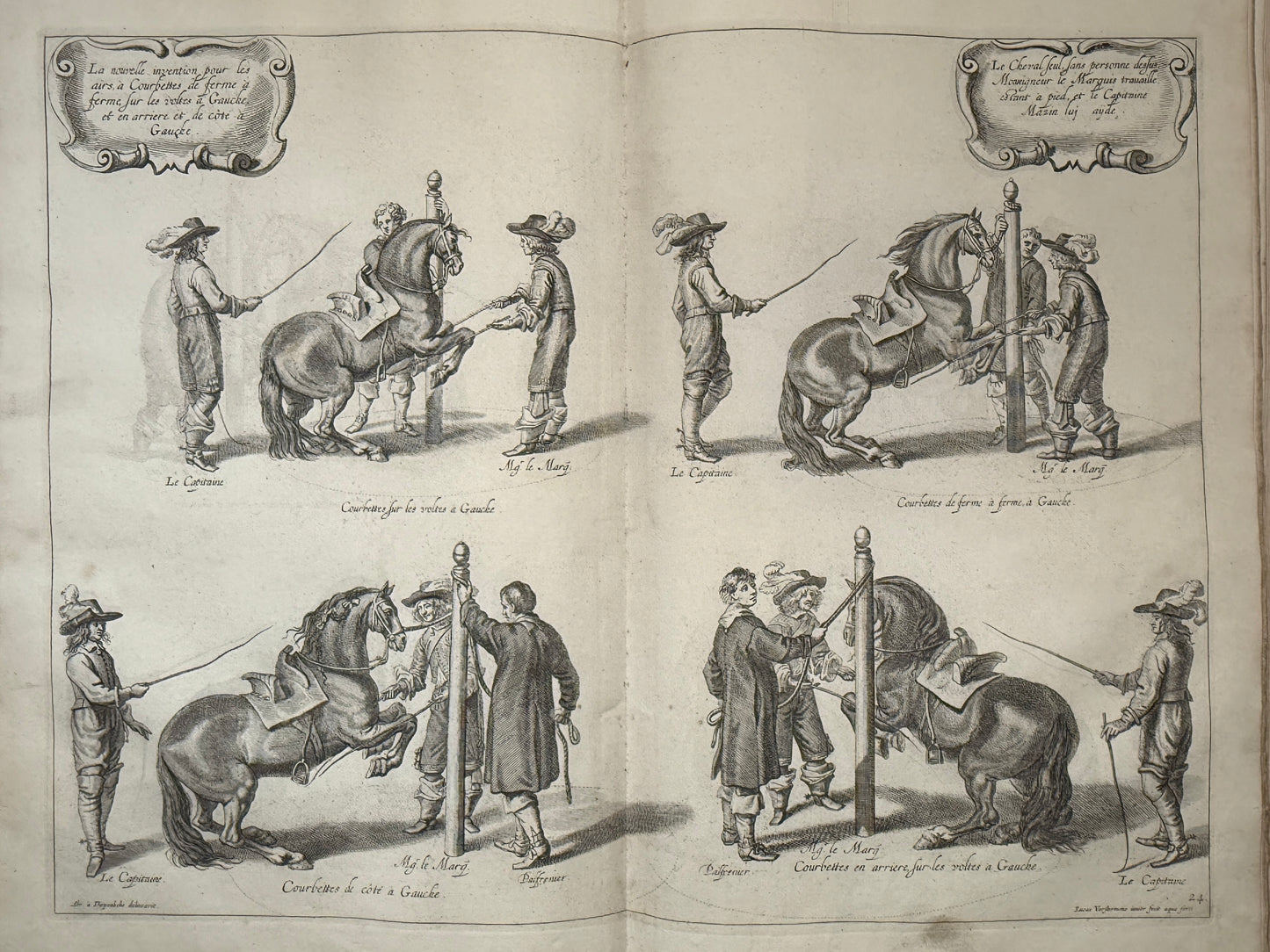A General System of Horsemanship by William Cavendish 1743 First English Edition