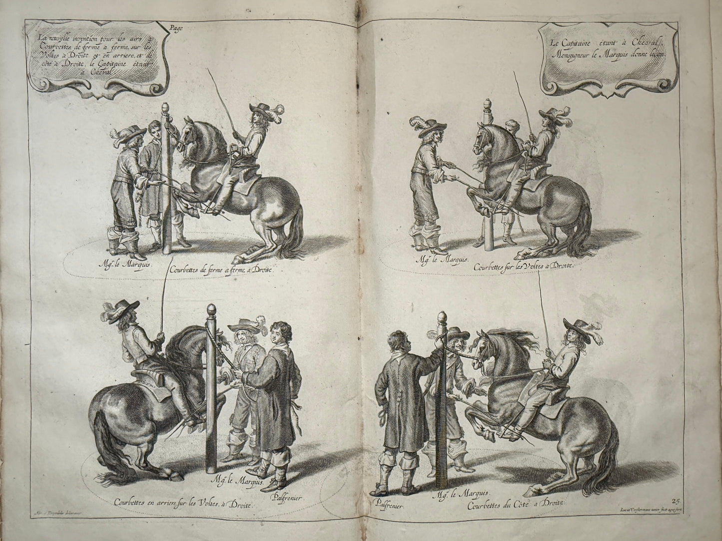 A General System of Horsemanship by William Cavendish 1743 First English Edition
