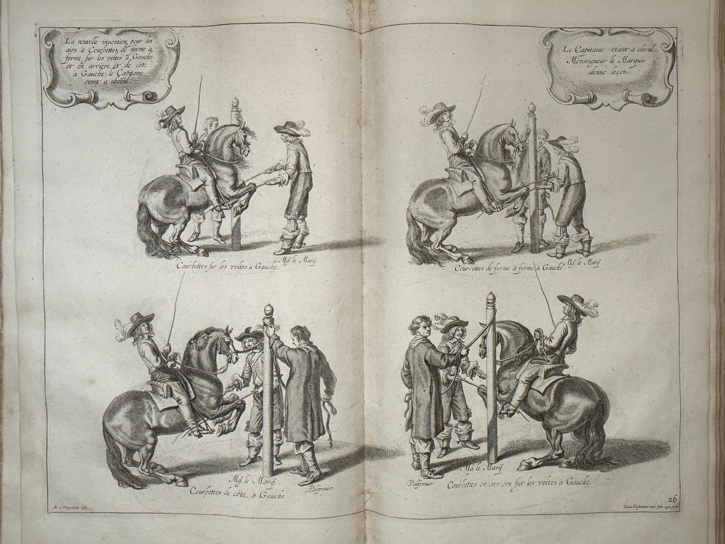 A General System of Horsemanship by William Cavendish 1743 First English Edition