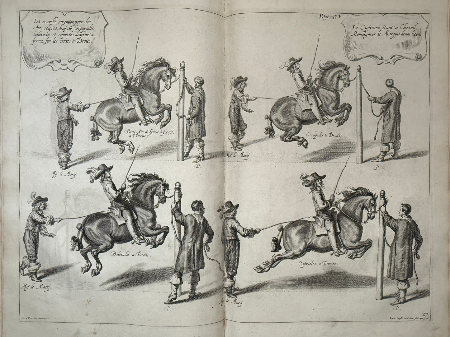 A General System of Horsemanship by William Cavendish 1743 First English Edition