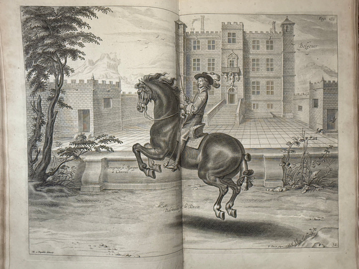 A General System of Horsemanship by William Cavendish 1743 First English Edition