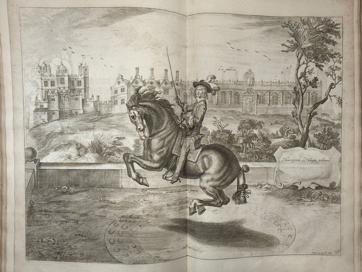 A General System of Horsemanship by William Cavendish 1743 First English Edition
