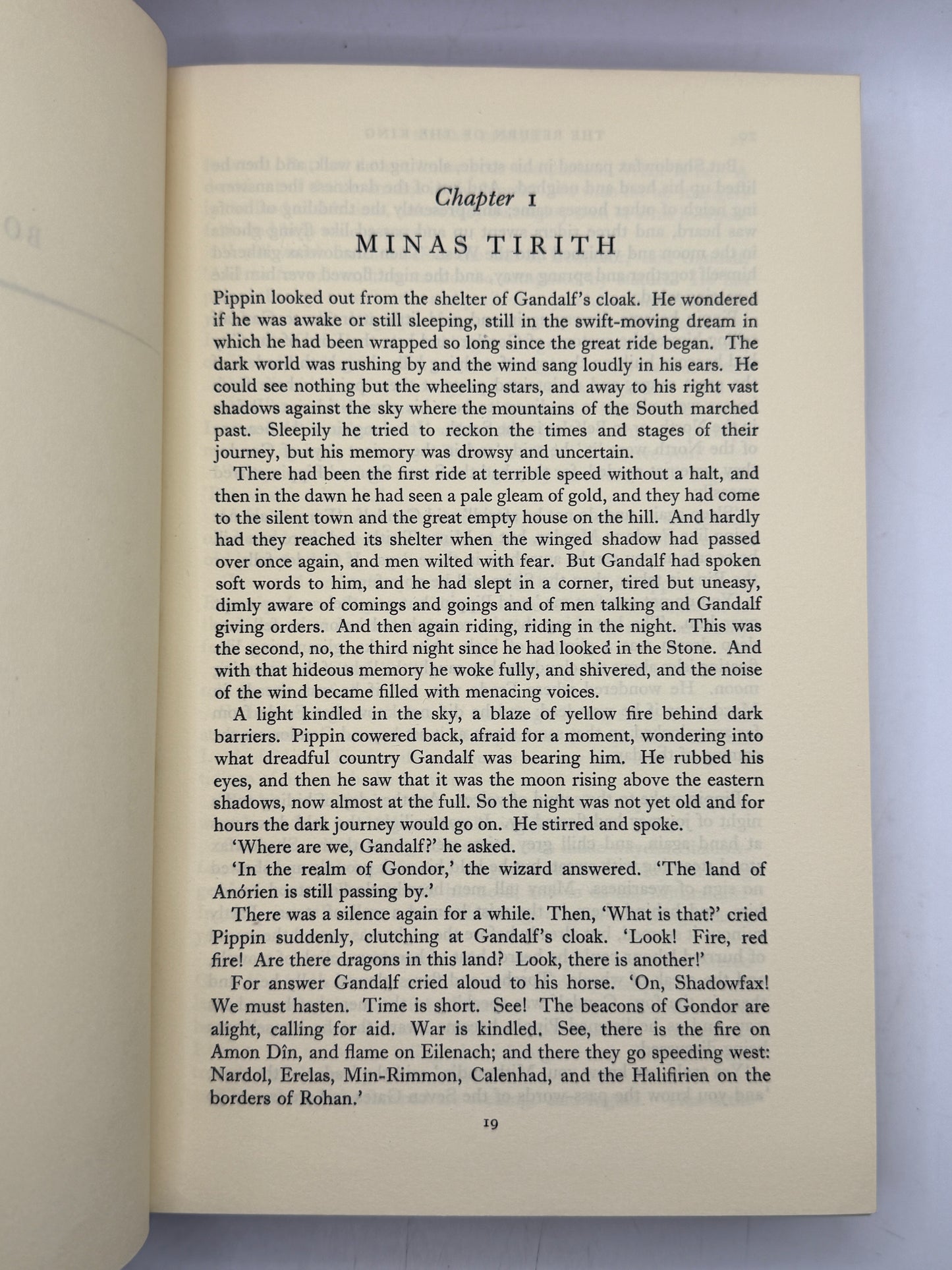 The Return of the King by J.R.R Tolkien 1955 First Edition First Impression with the Dust Jacket