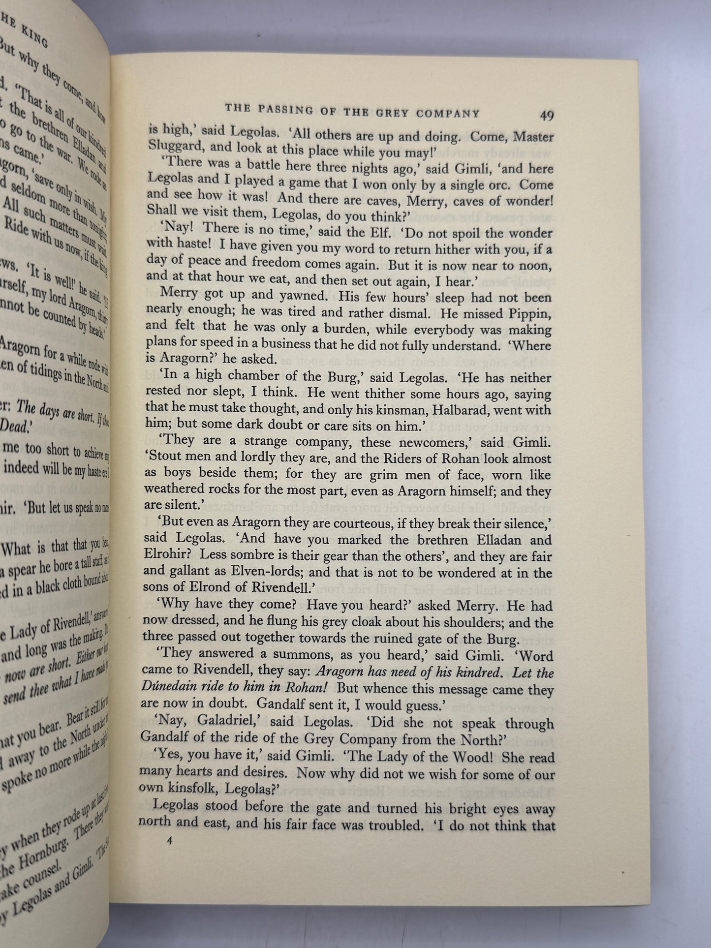 The Return of the King by J.R.R Tolkien 1955 First Edition First Impression with the Dust Jacket