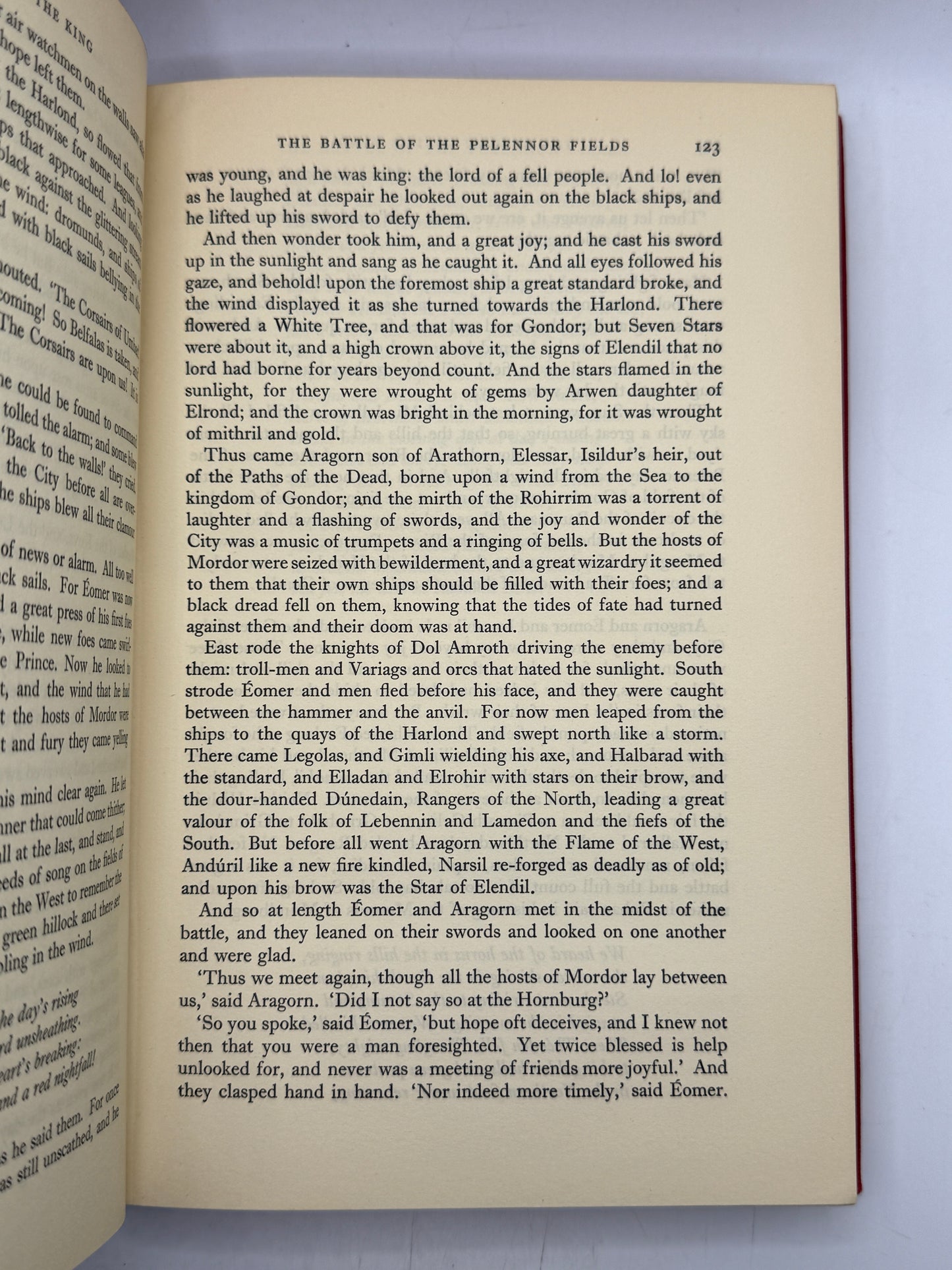 The Return of the King by J.R.R Tolkien 1955 First Edition First Impression with the Dust Jacket