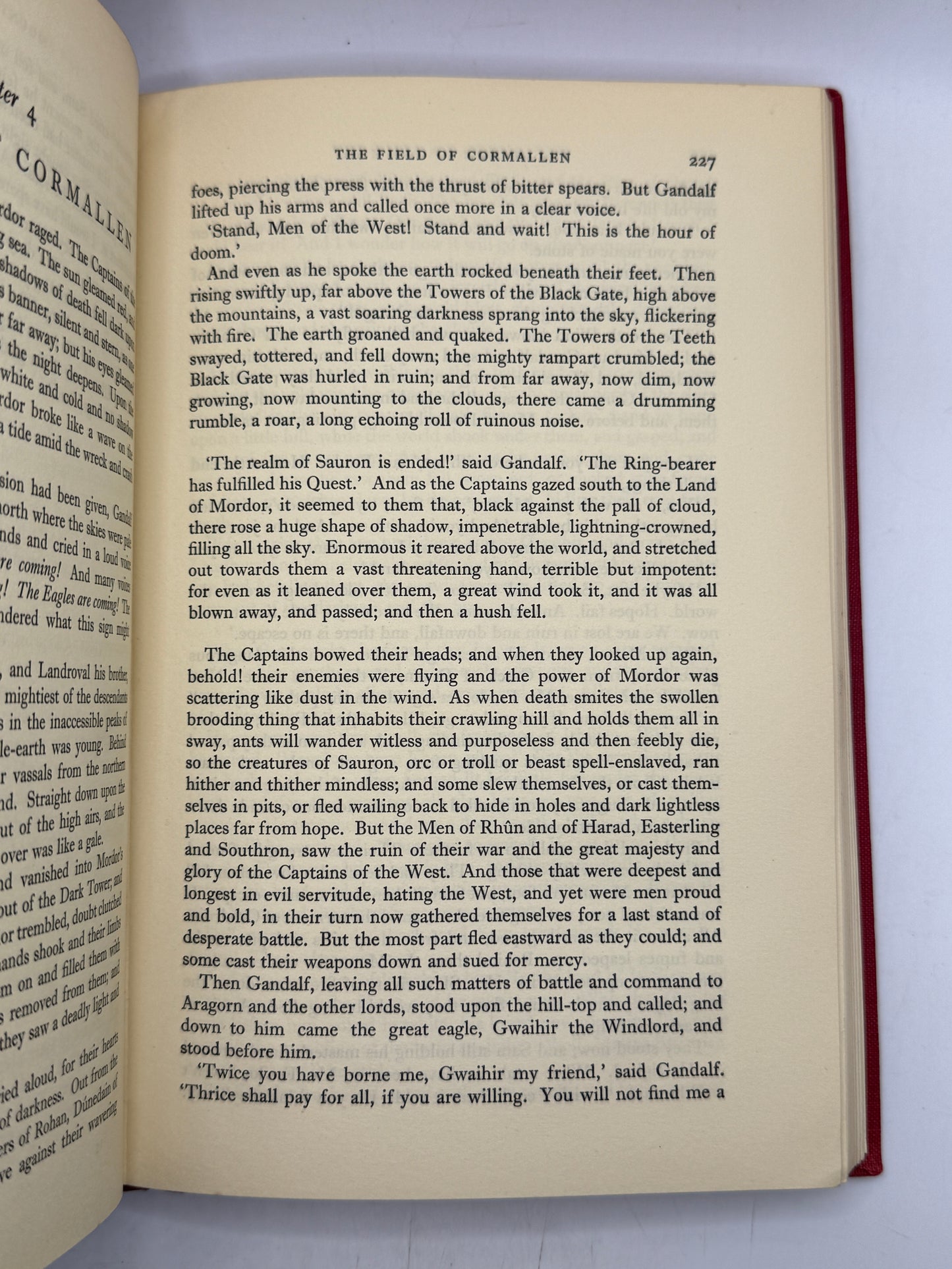 The Return of the King by J.R.R Tolkien 1955 First Edition First Impression with the Dust Jacket