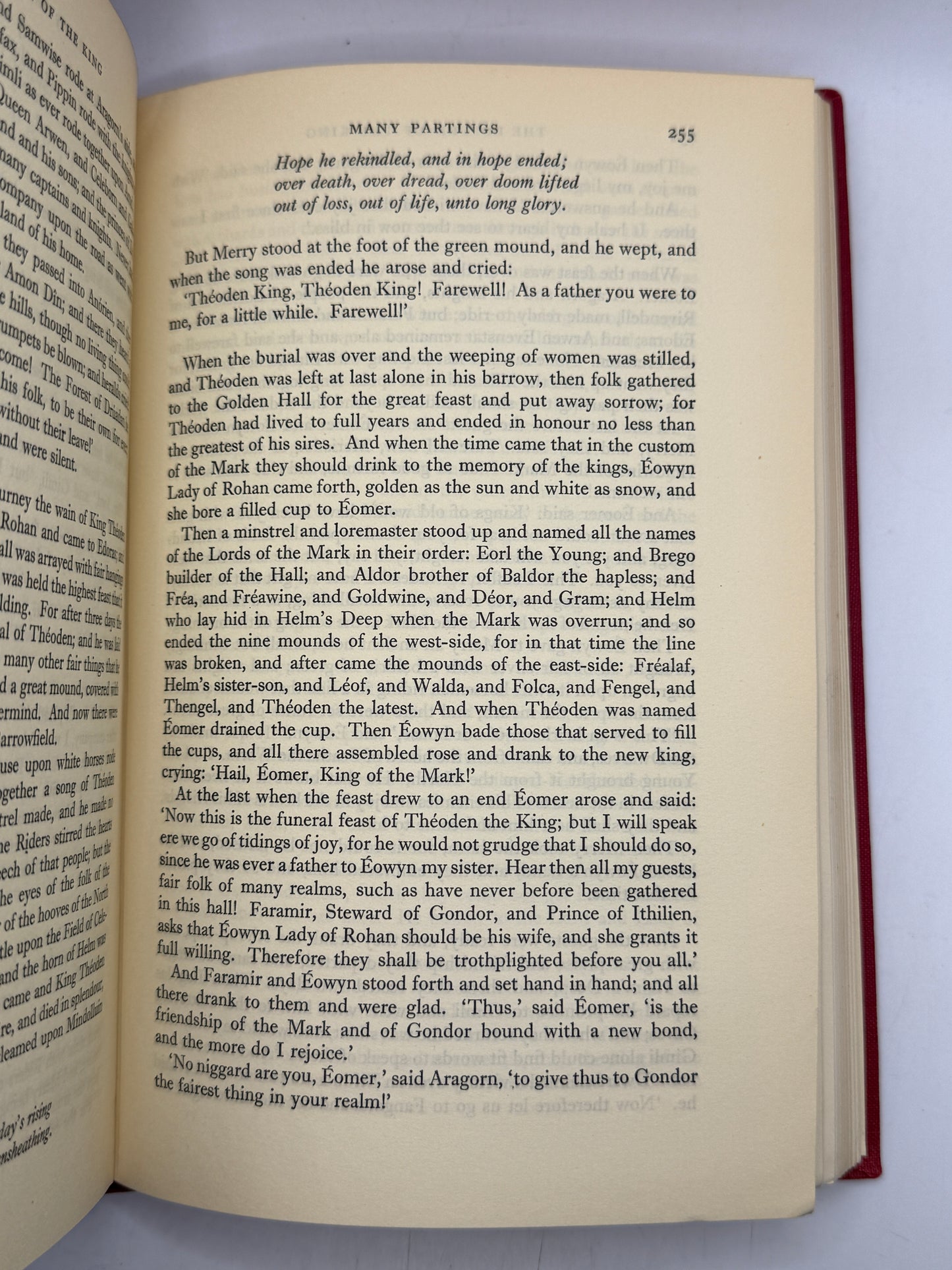 The Return of the King by J.R.R Tolkien 1955 First Edition First Impression with the Dust Jacket