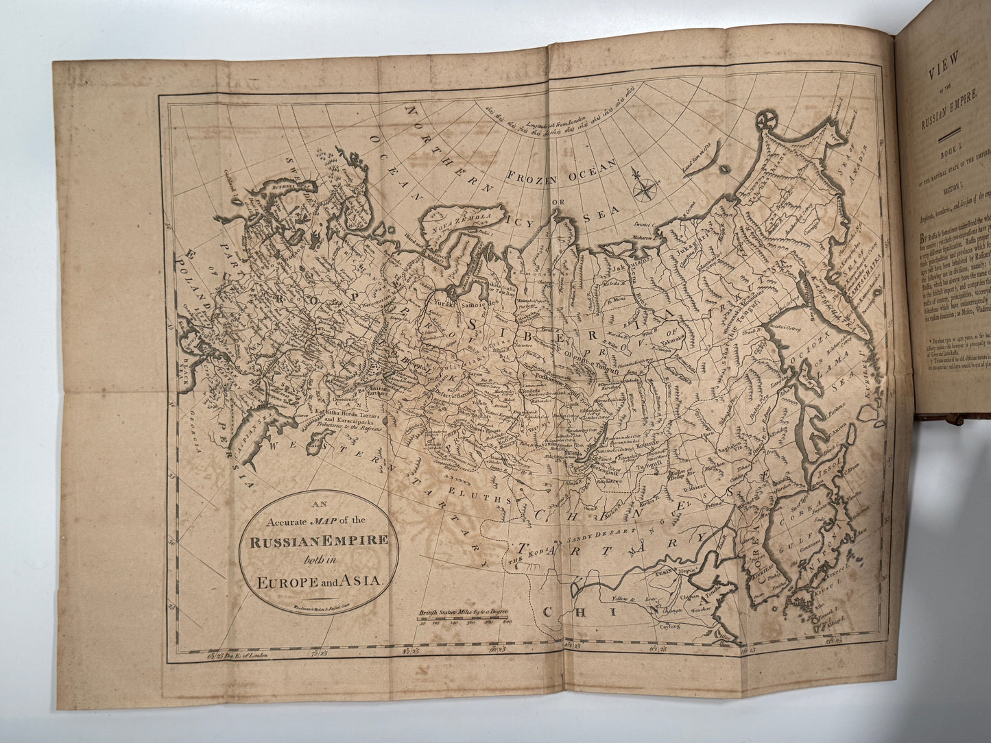 A View of the Russian Empire by William Tooke 1801