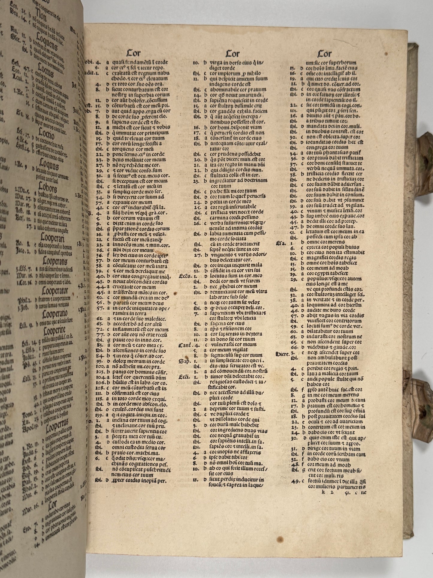 Biblical Concordance 1525 Early-Reformed & Protestant Use
