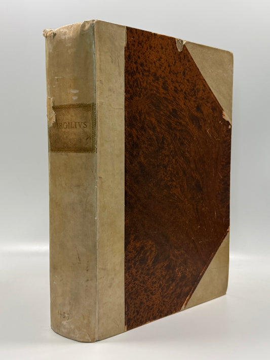 The Works of Virgil 1489 Incunable; Cristoforo Landino's Commentary; Aeneid