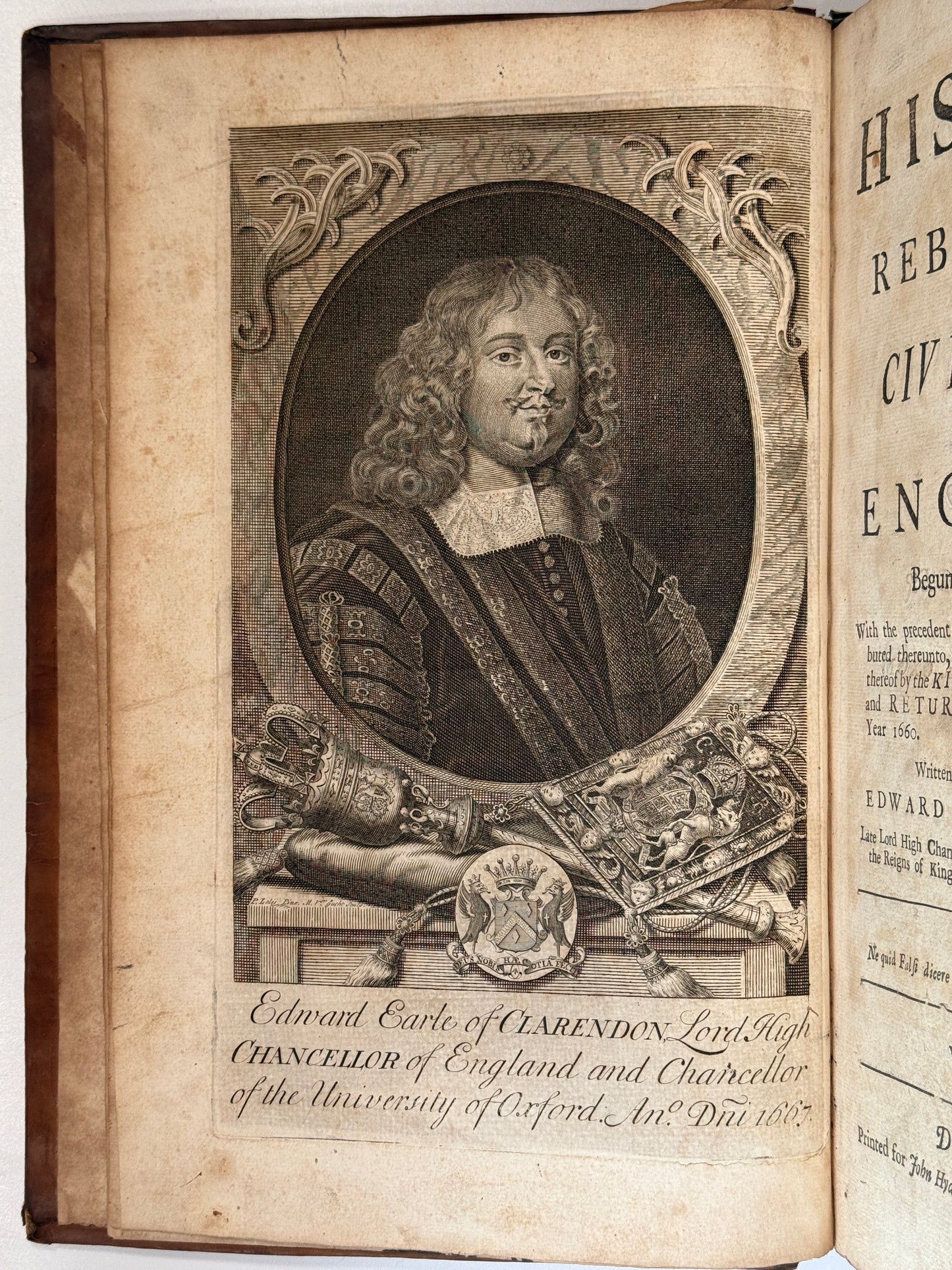 The History of the Rebellion and Civil Wars in England 1719