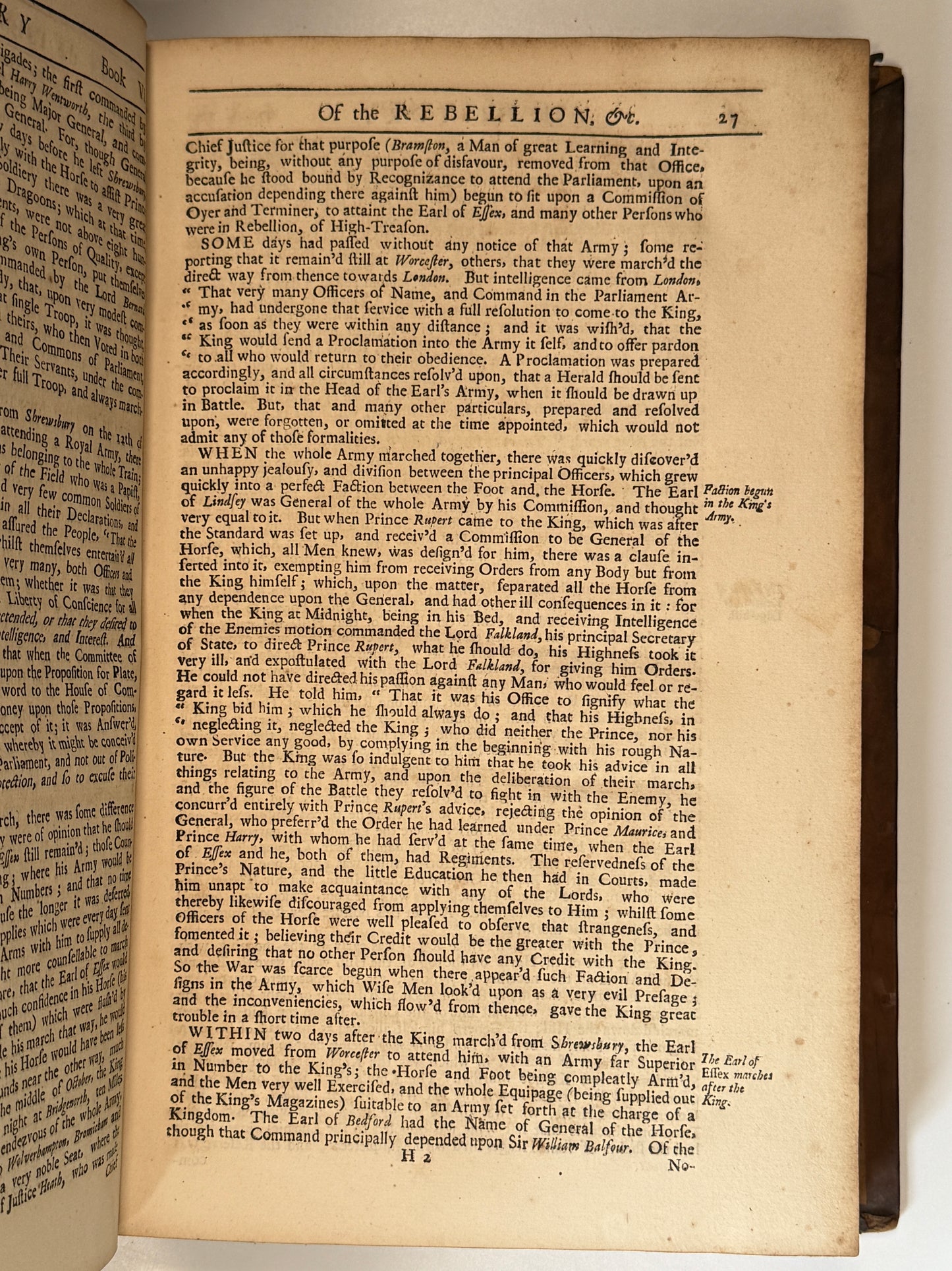 The History of the Rebellion and Civil Wars in England 1719