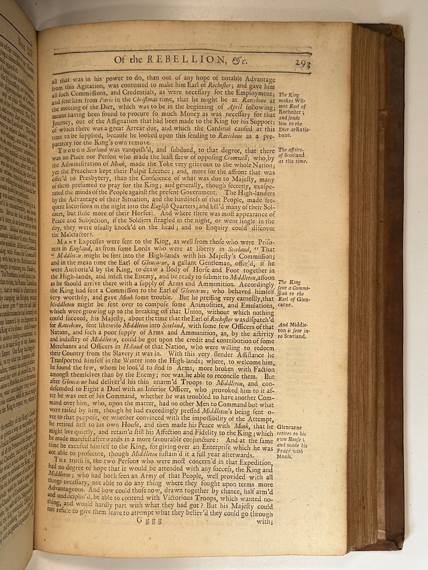 The History of the Rebellion and Civil Wars in England 1719