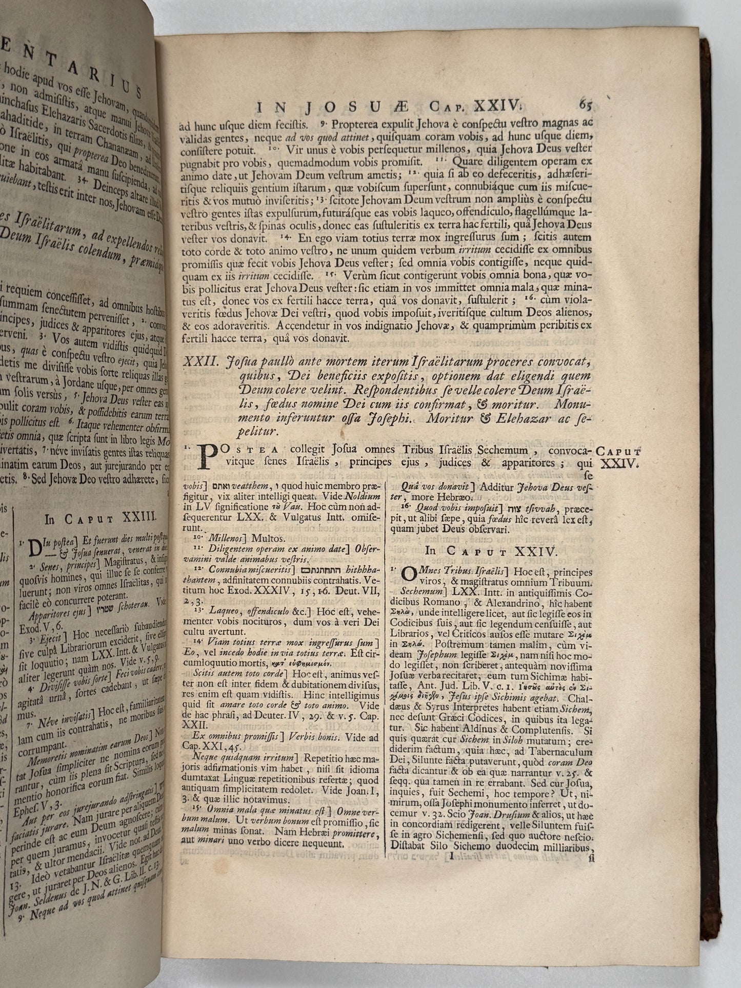 Jean le Clerc's Old Testament 1708-1731