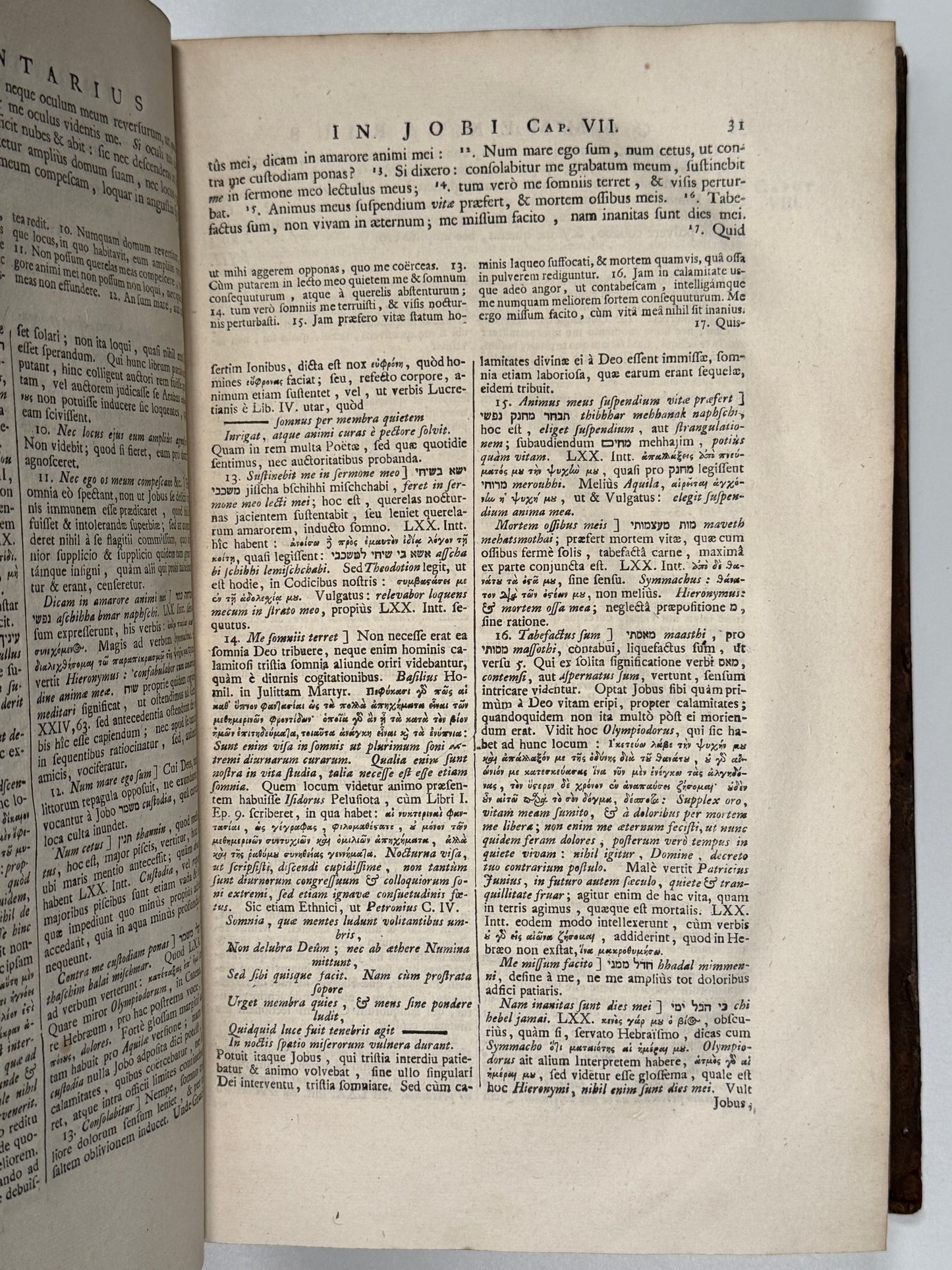 Jean le Clerc's Old Testament 1708-1731