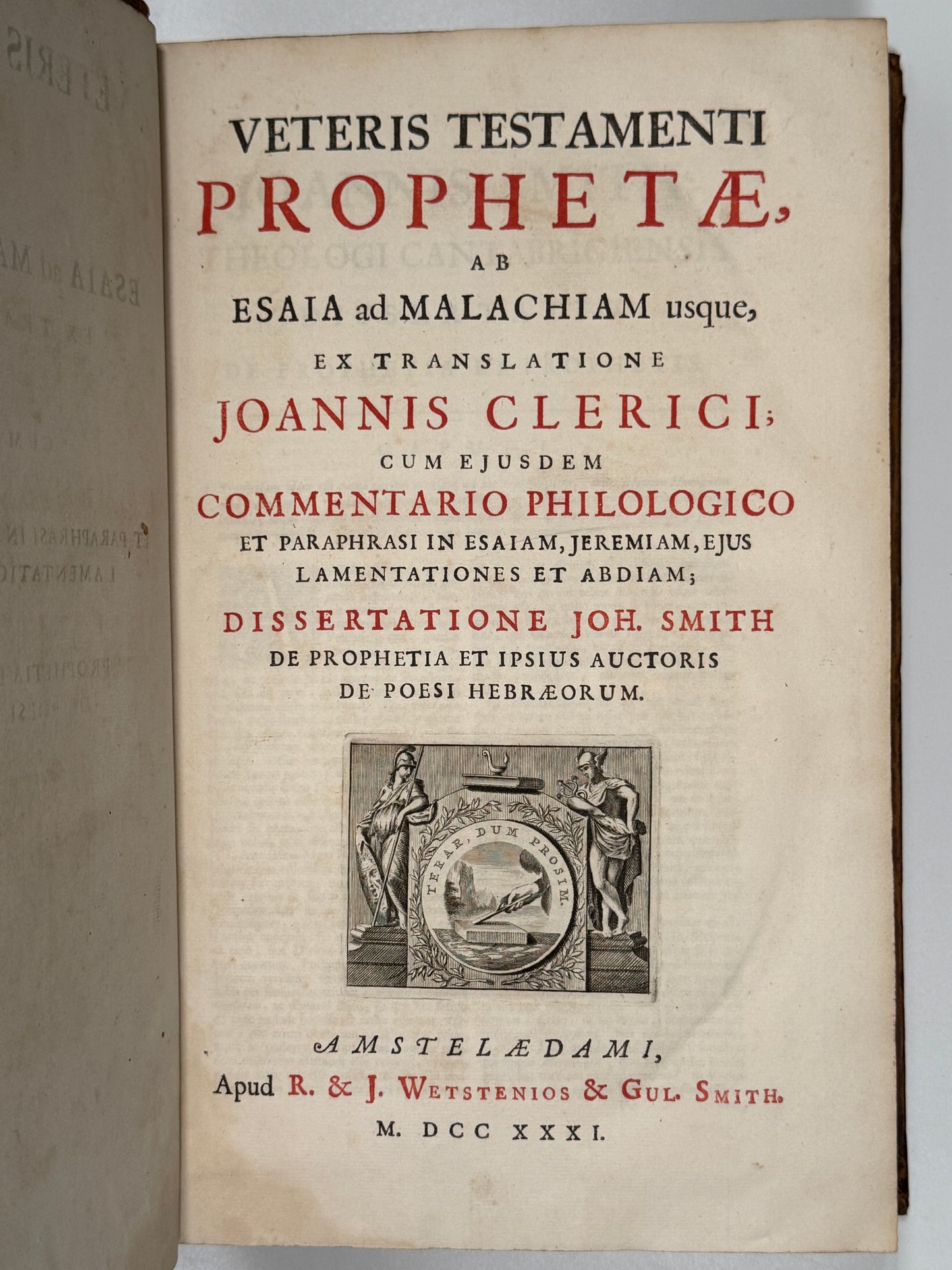 Jean le Clerc's Old Testament 1708-1731