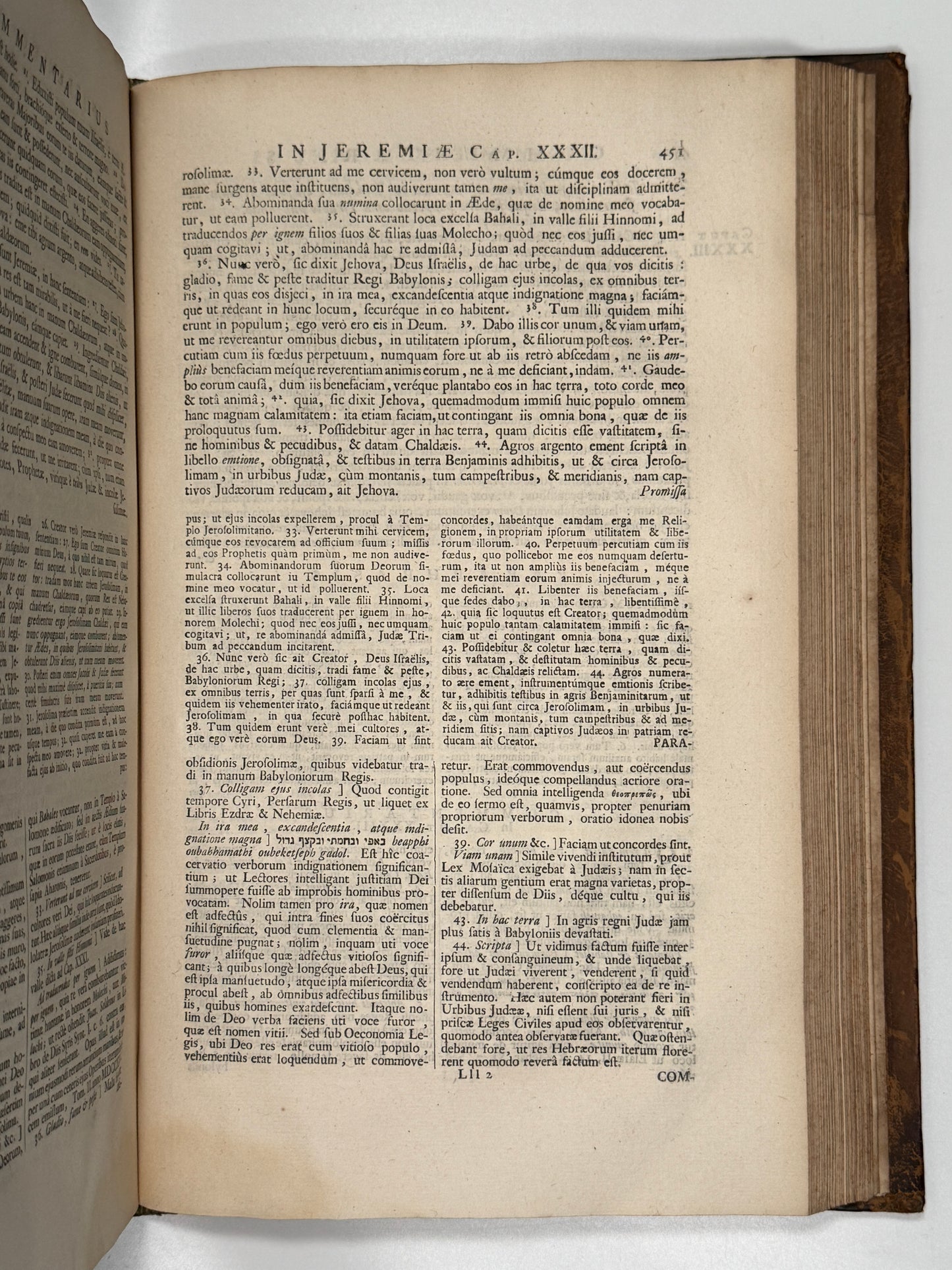 Jean le Clerc's Old Testament 1708-1731