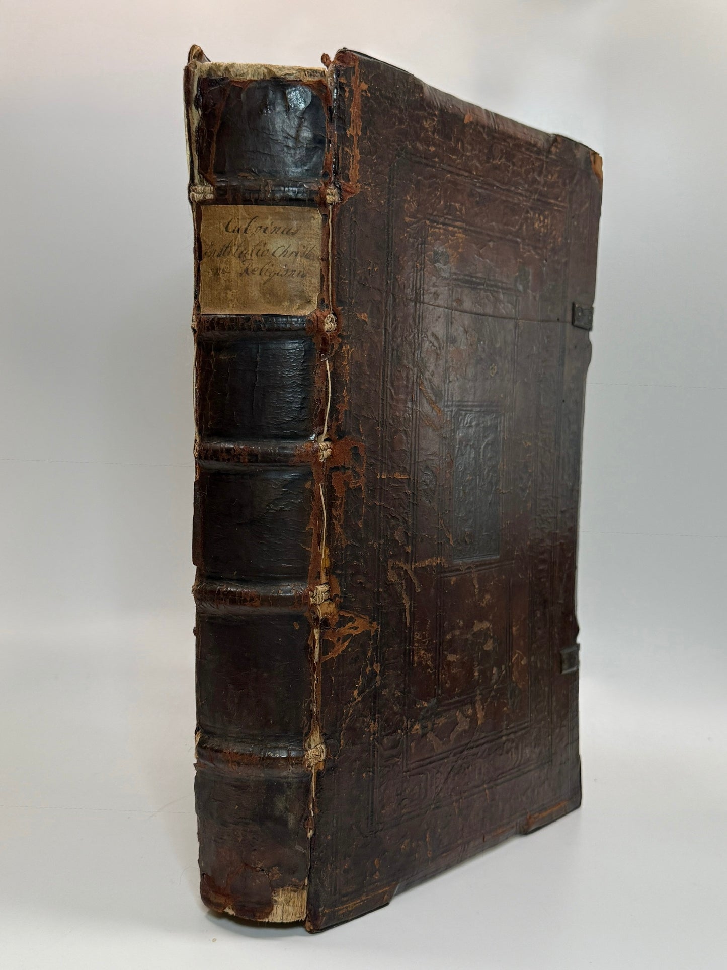 The Institution of the Christian Religion by John Calvin 1561
