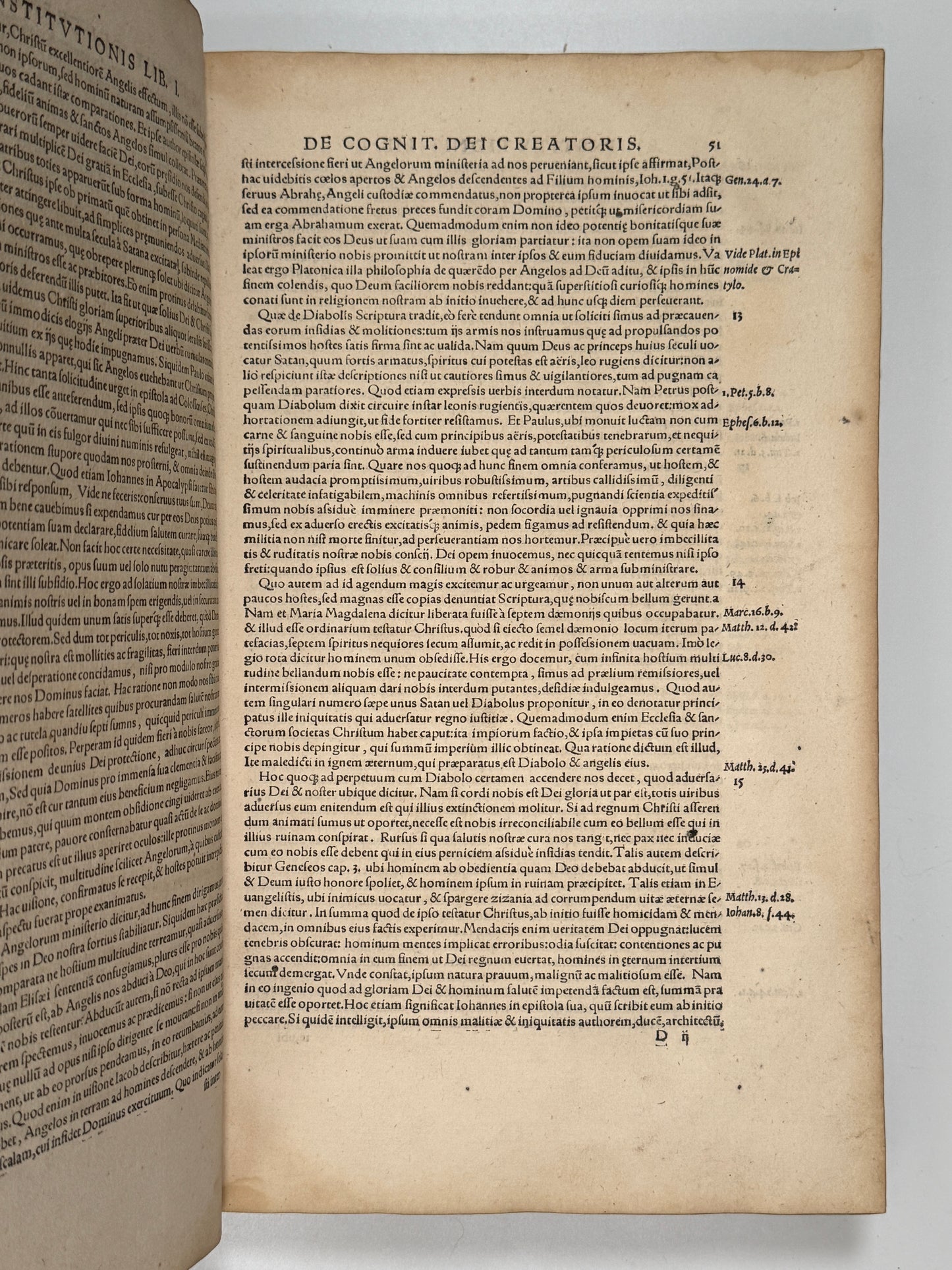 The Institution of the Christian Religion by John Calvin 1561