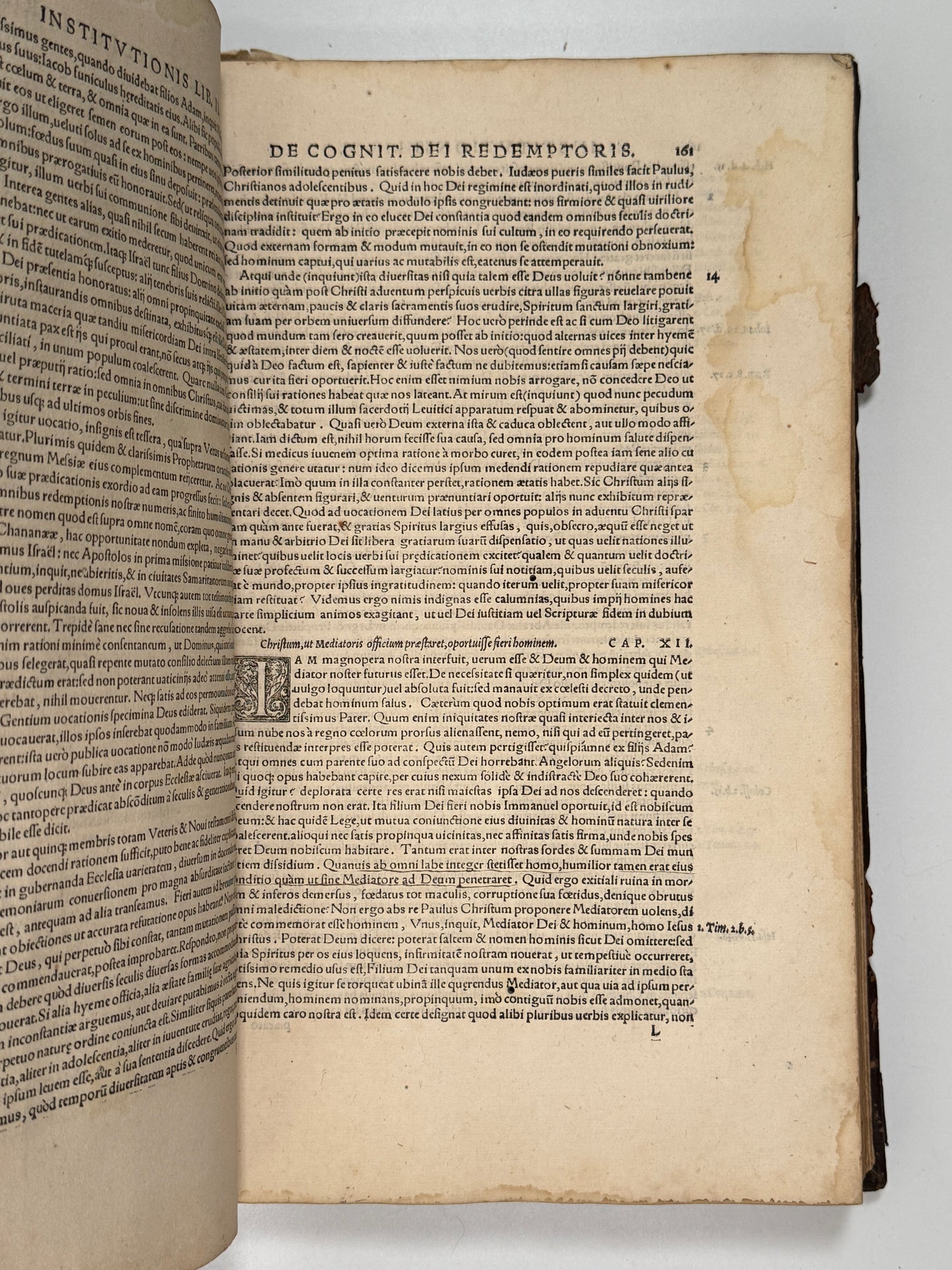 The Institution of the Christian Religion by John Calvin 1561