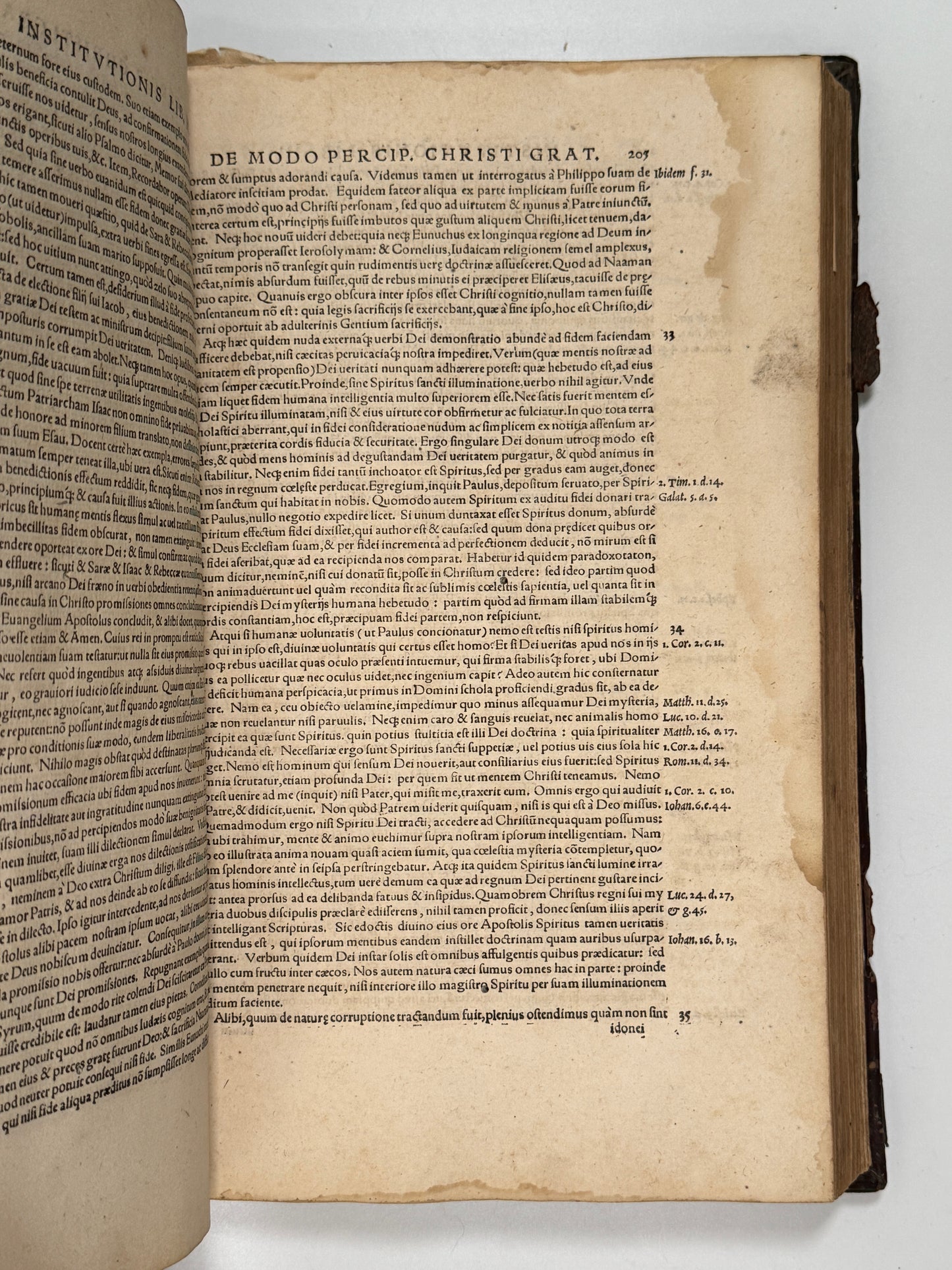 The Institution of the Christian Religion by John Calvin 1561