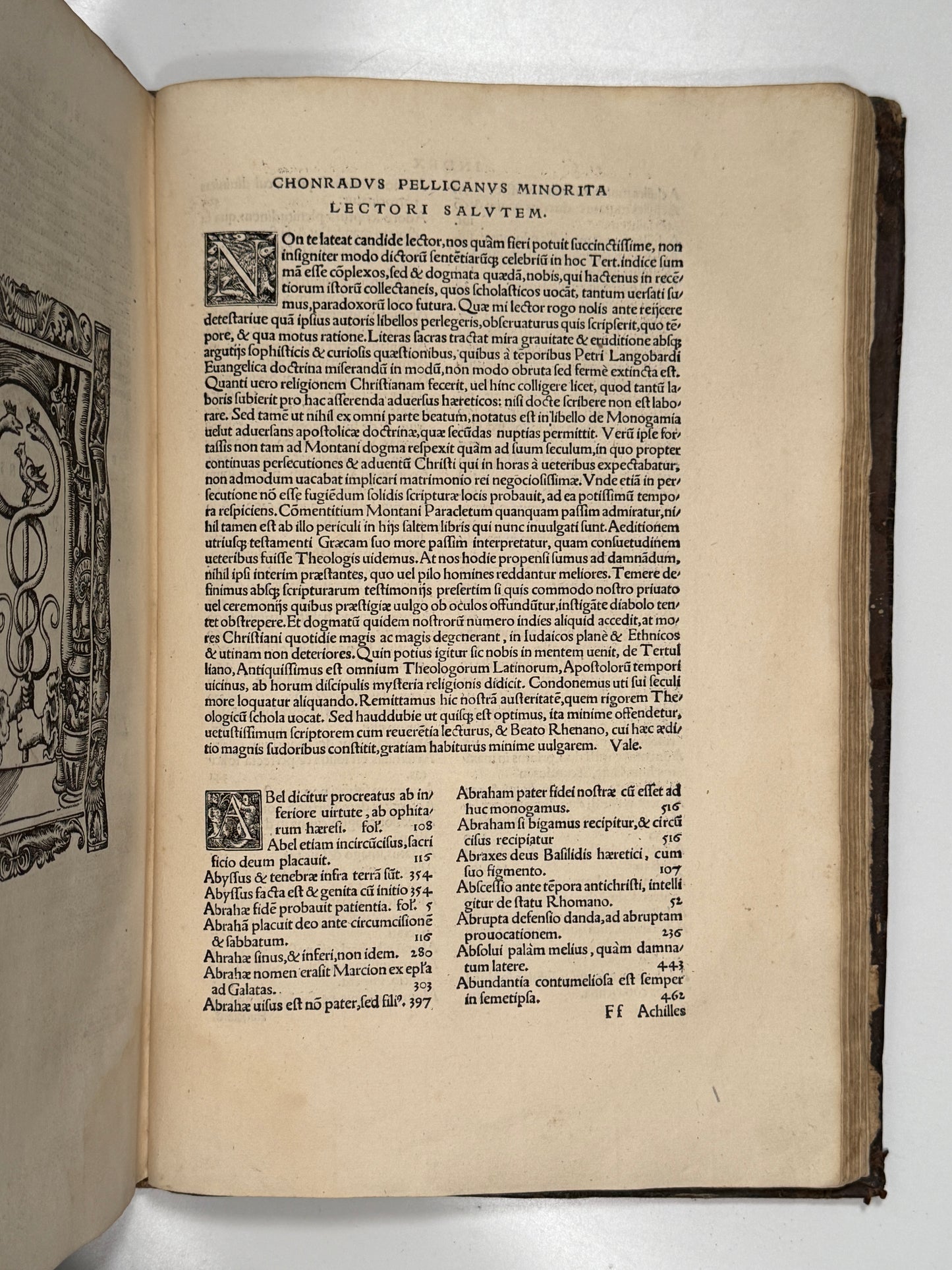 The Editio Princeps of Tertullian's Works 1521: The Important St. Maur Copy