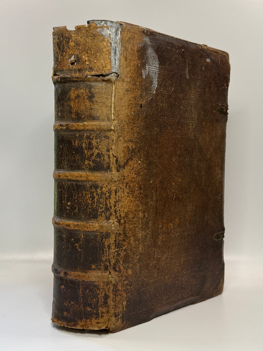 John Calvin's Institutes of the Christian Religion 1572, First German Edition