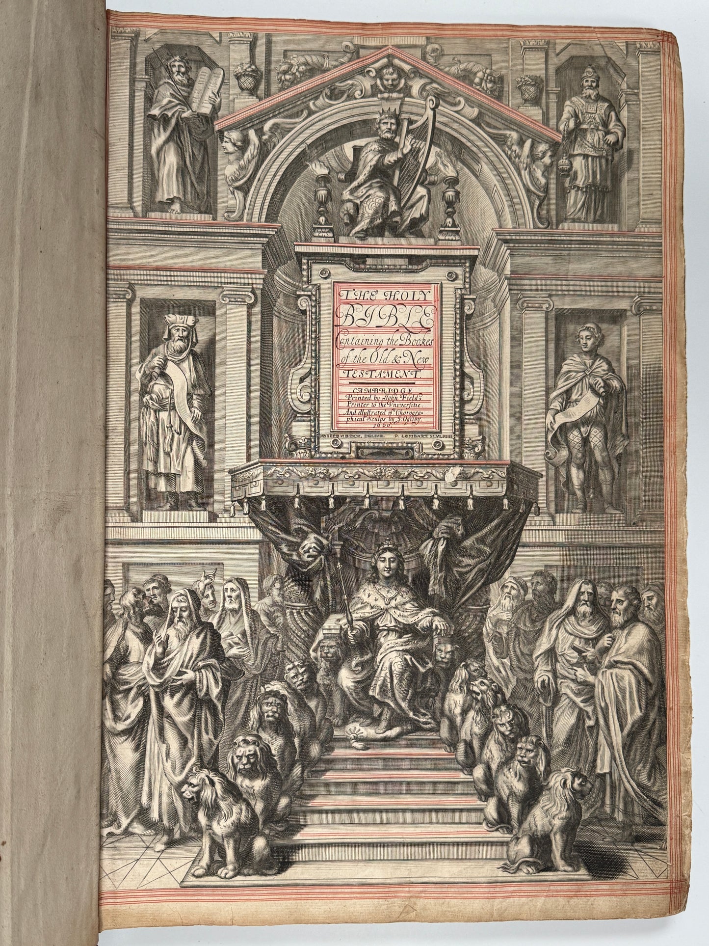 1660 Antique King James Bible "Restoration Bible"