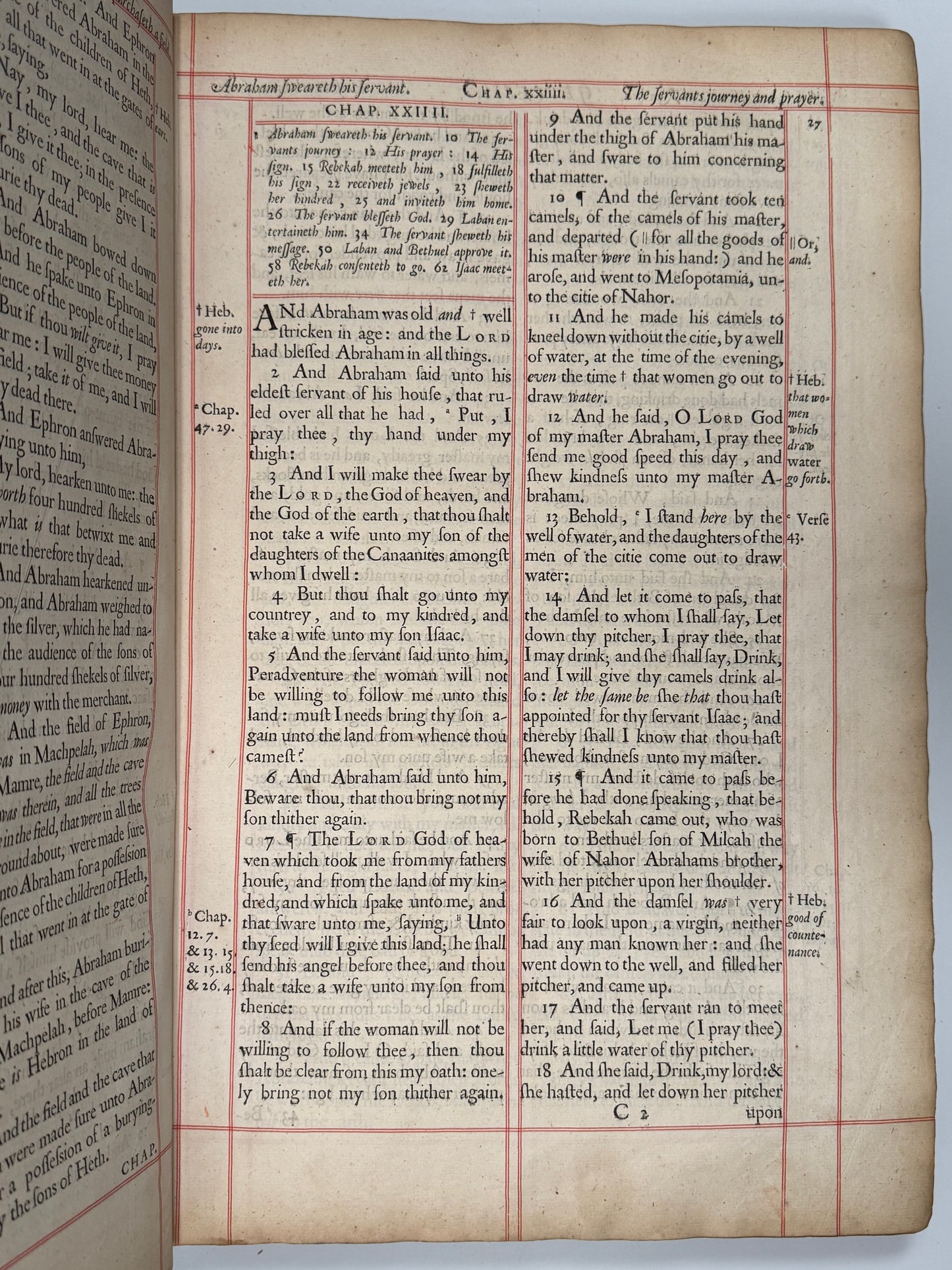 1660 Antique King James Bible "Restoration Bible"