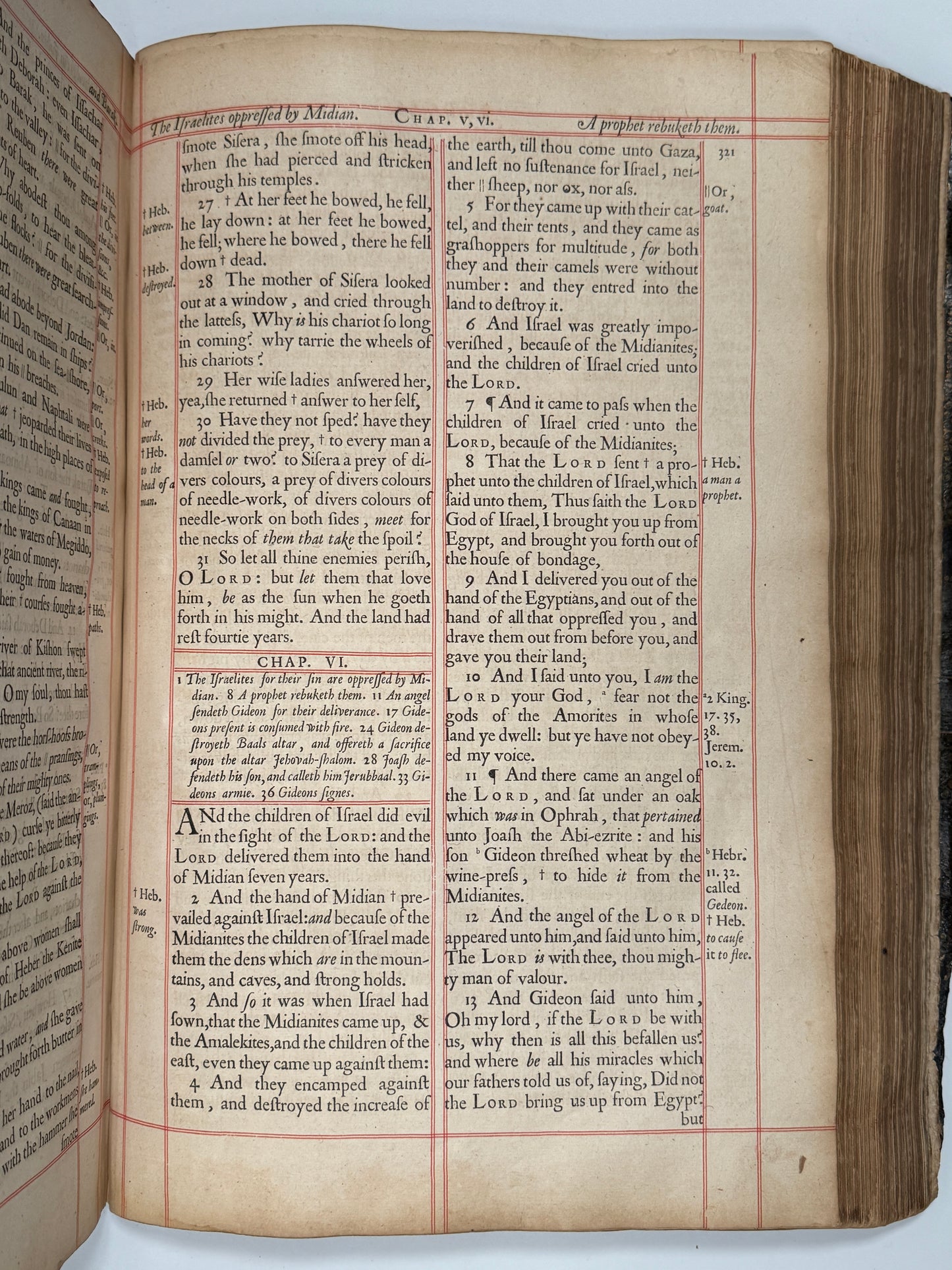 1660 Antique King James Bible "Restoration Bible"