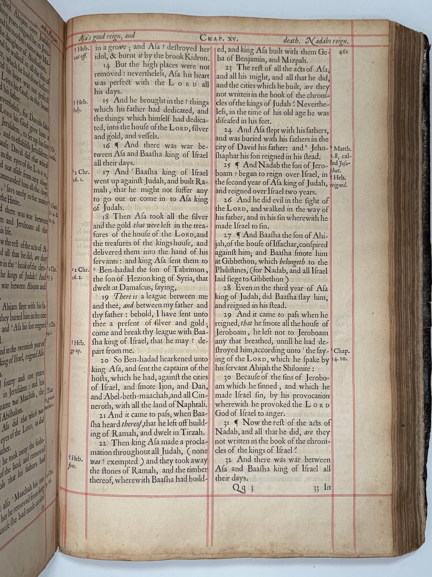 1660 Antique King James Bible "Restoration Bible"