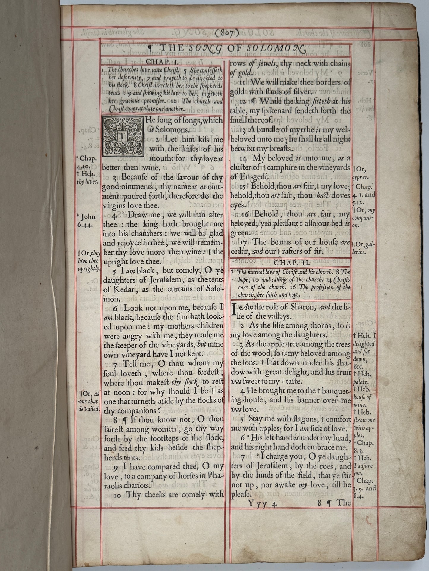 1660 Antique King James Bible "Restoration Bible"