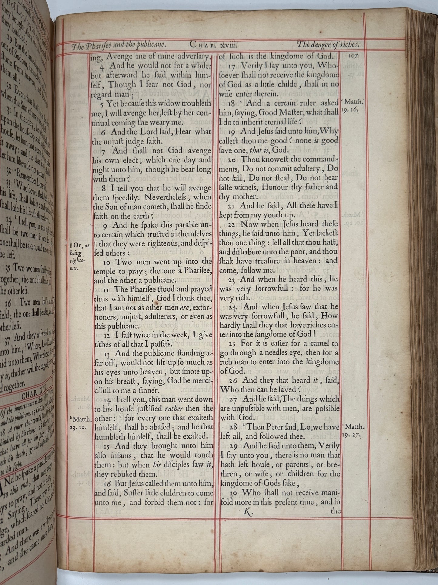 1660 Antique King James Bible "Restoration Bible"