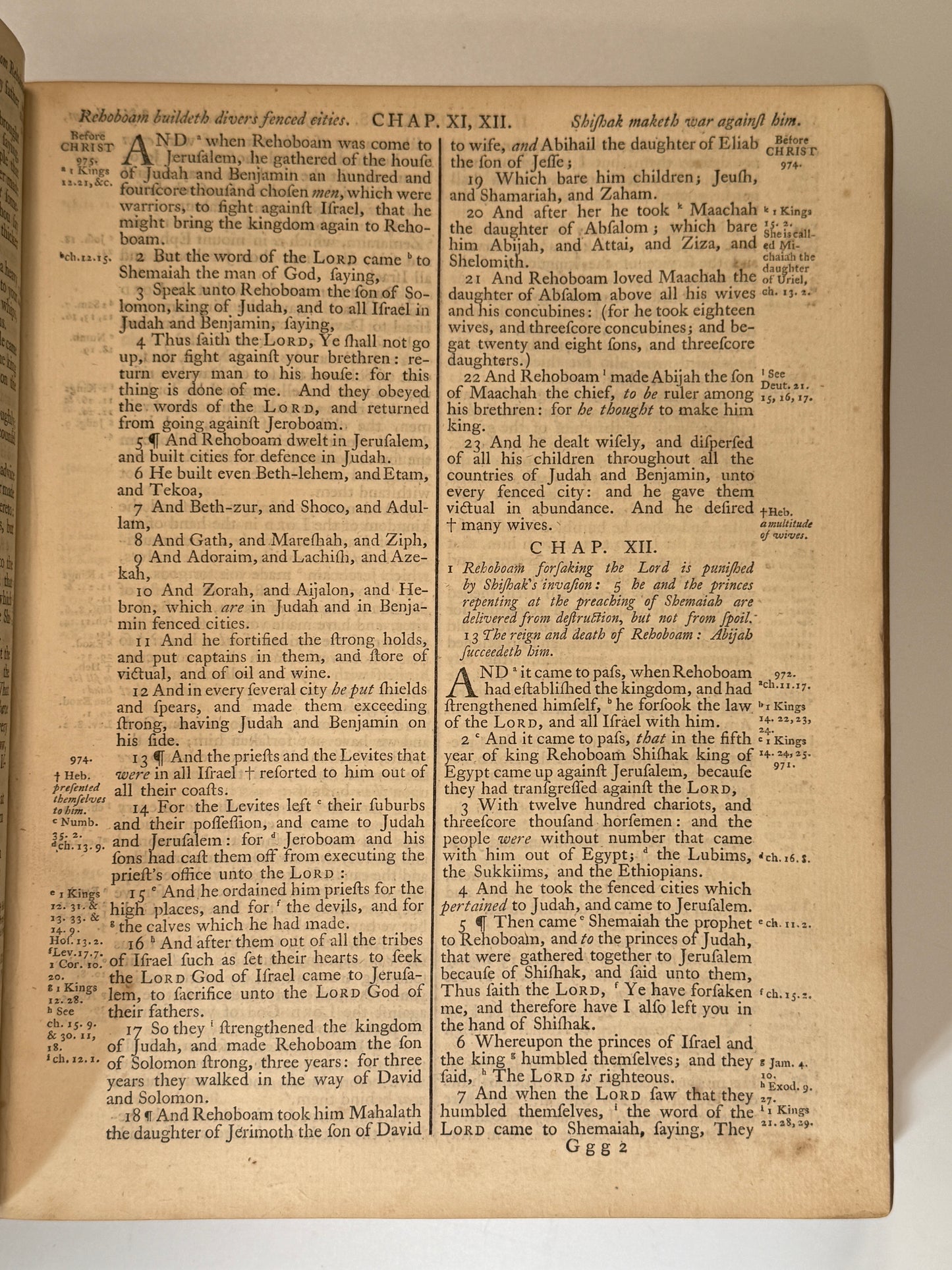 King James Bible 1769 First Edition of the Standardised KJV