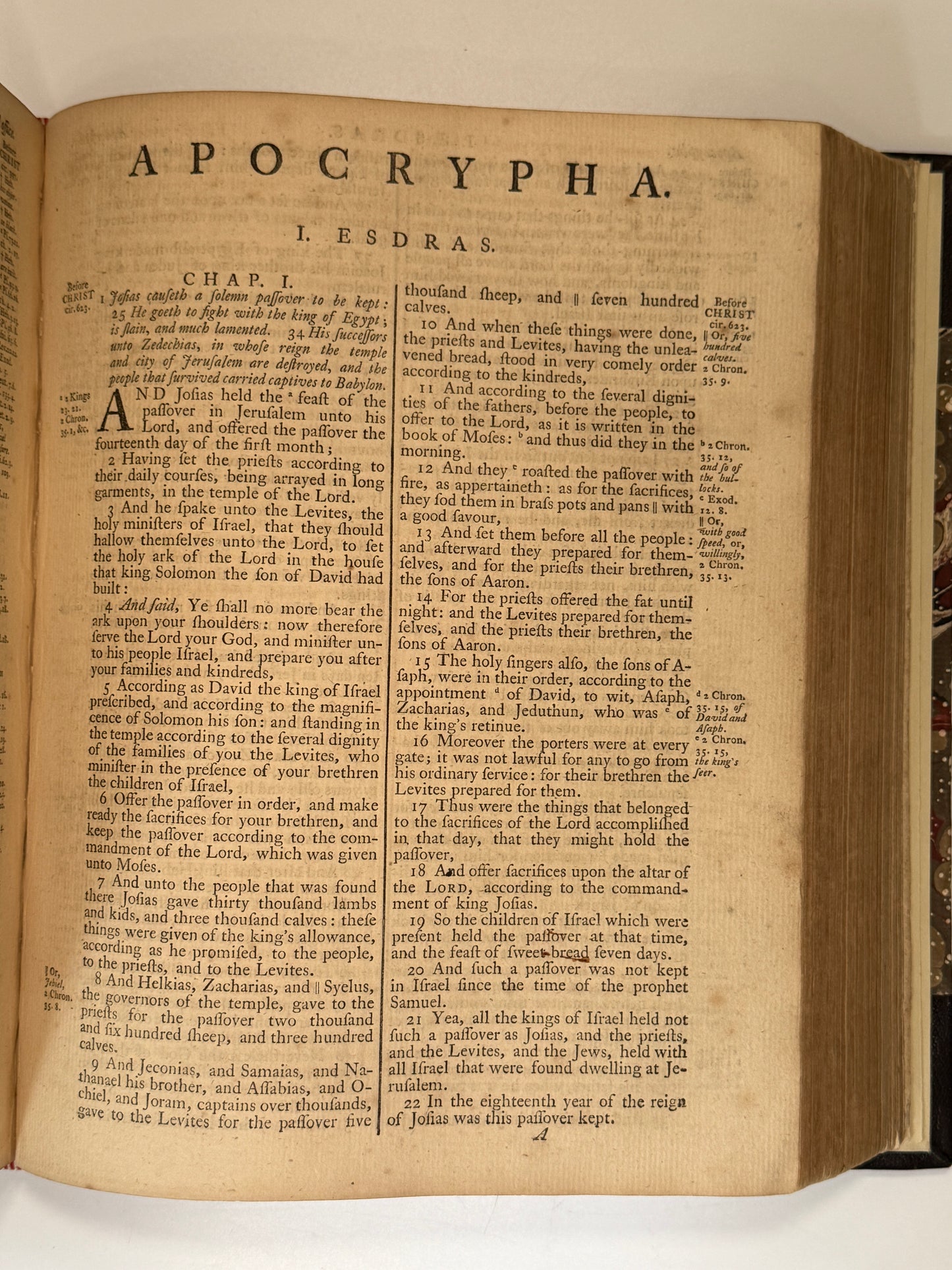 King James Bible 1769 First Edition of the Standardised KJV