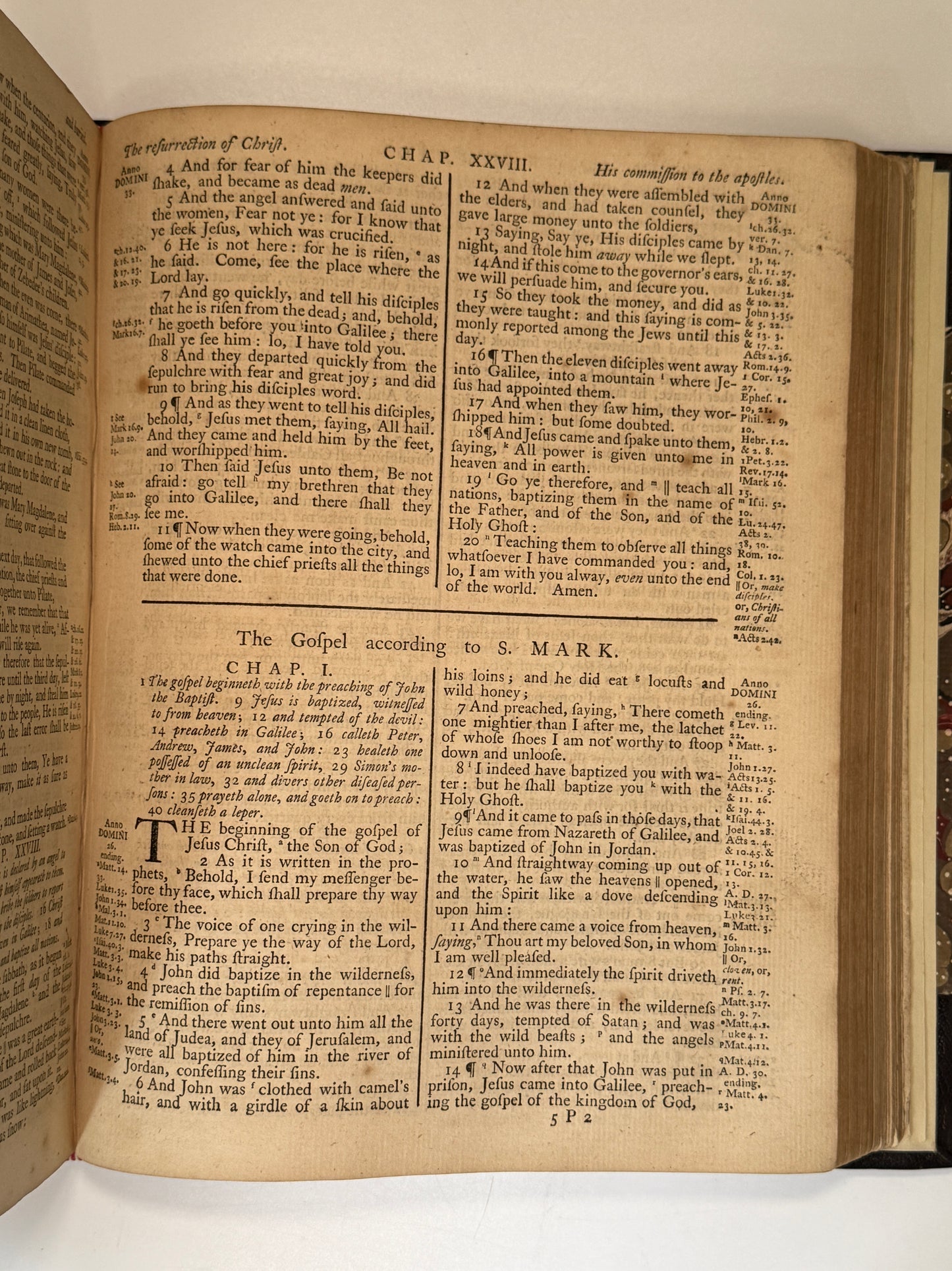 King James Bible 1769 First Edition of the Standardised KJV