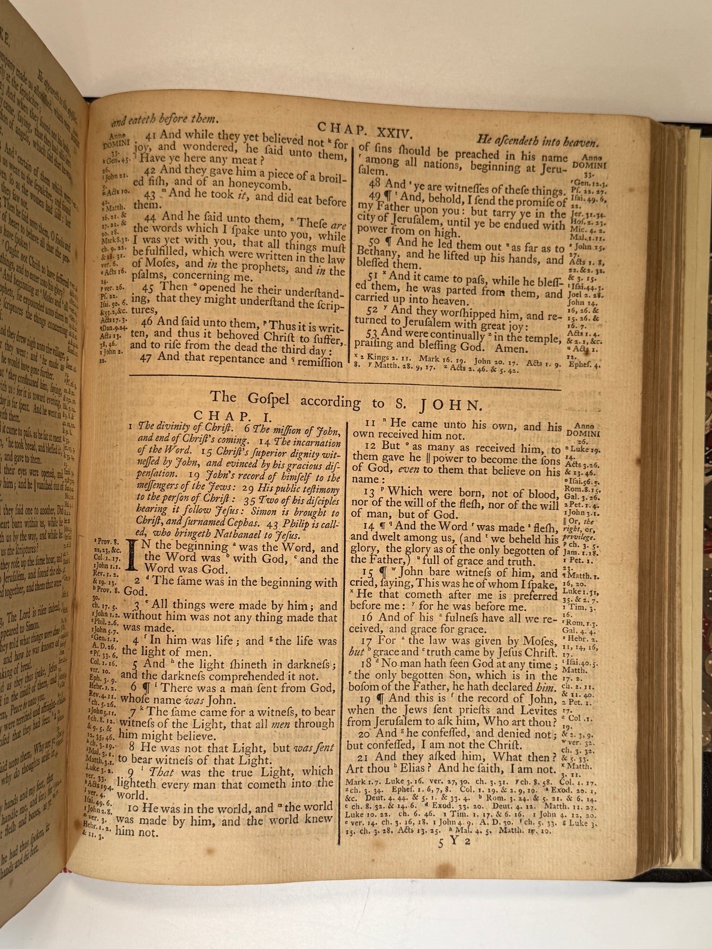 King James Bible 1769 First Edition of the Standardised KJV