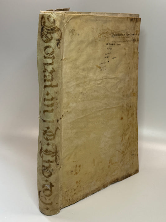 St. Thomas Aquinas' Commentary on Aristotle's Metaphysics 1493 Incunable