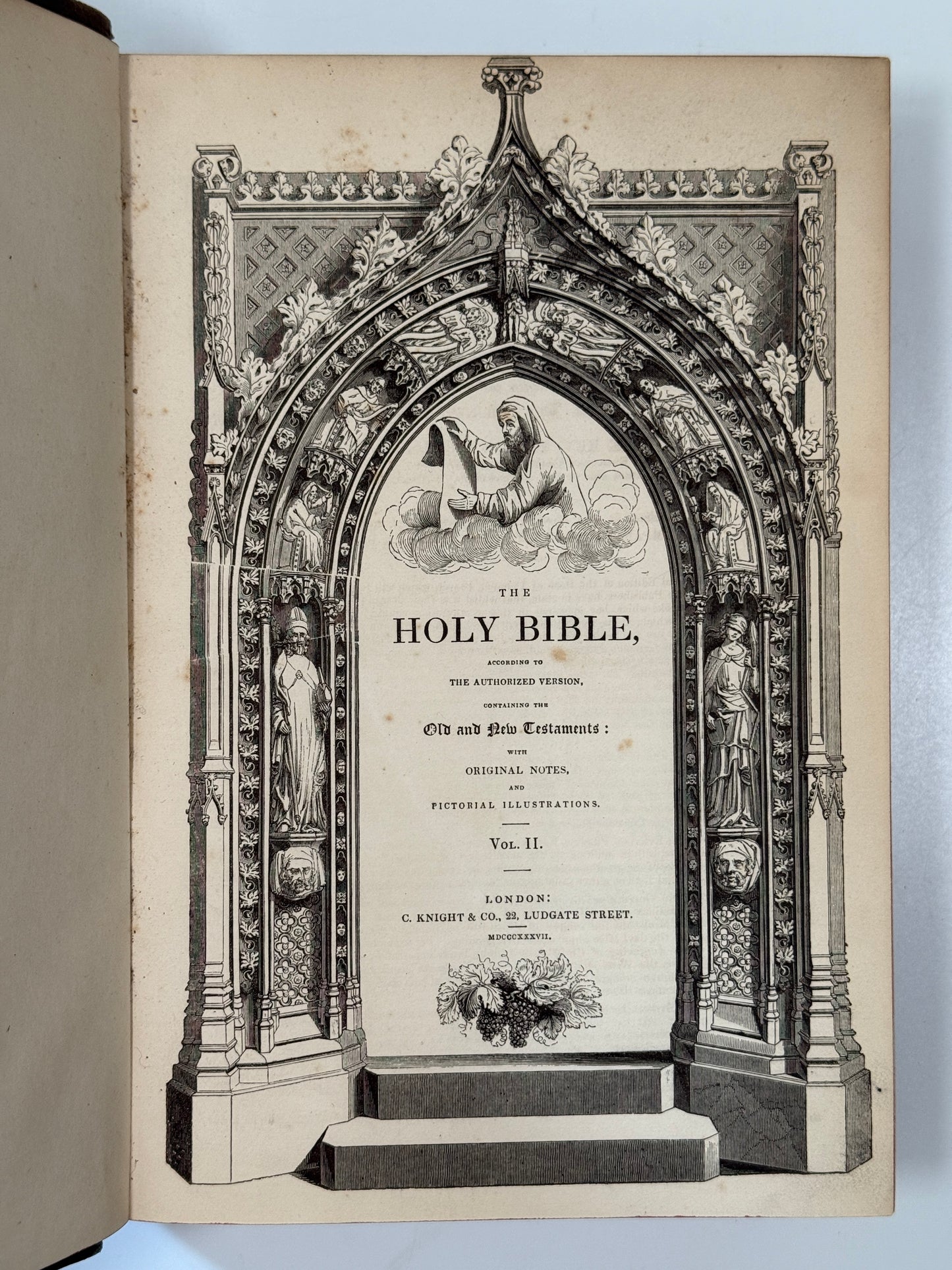 Antique King James Bible 1836
