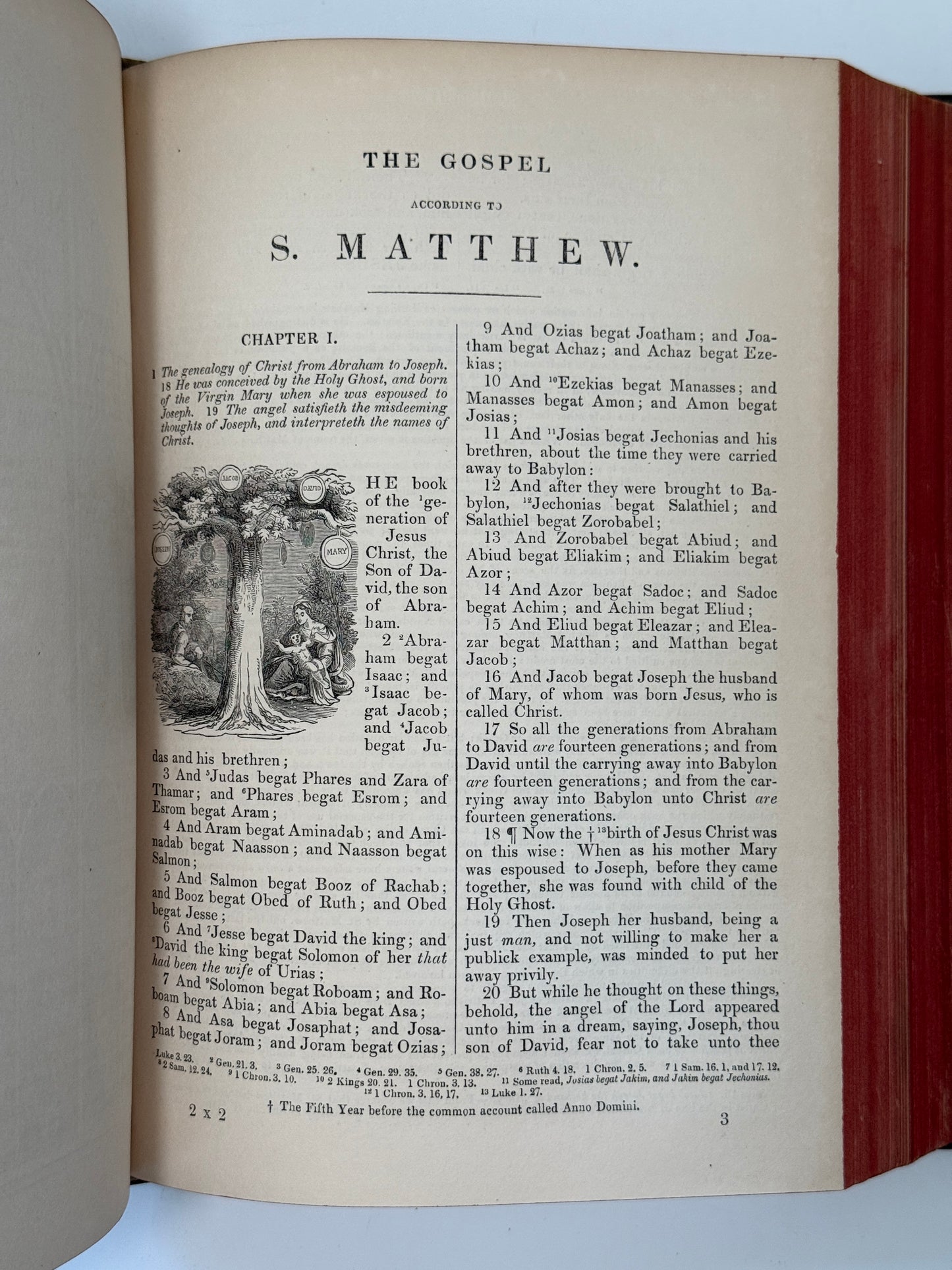 Antique King James Bible 1836