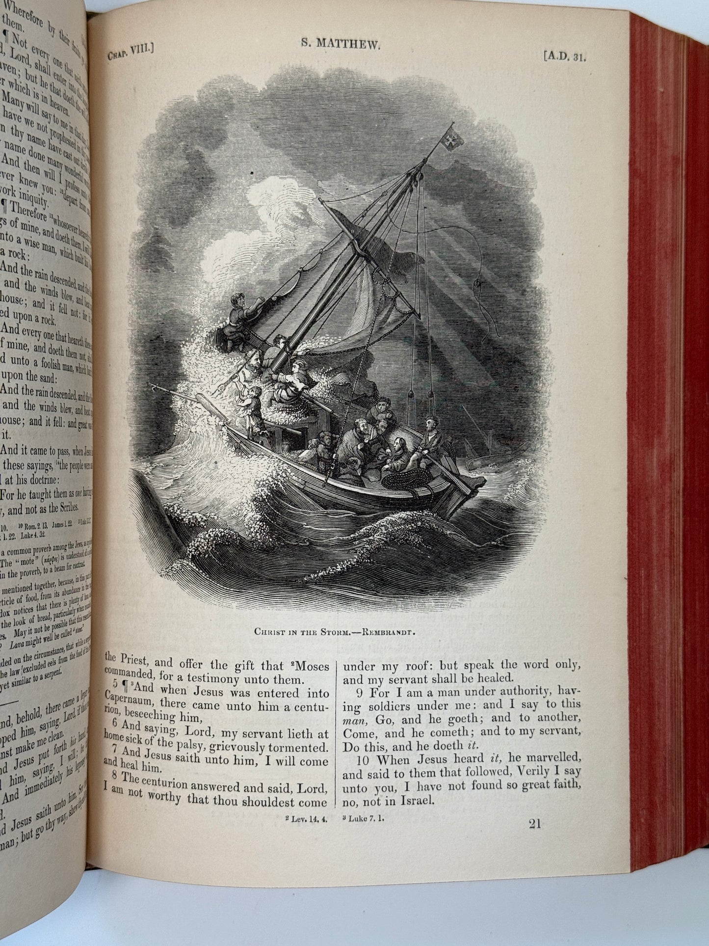 Antique King James Bible 1836