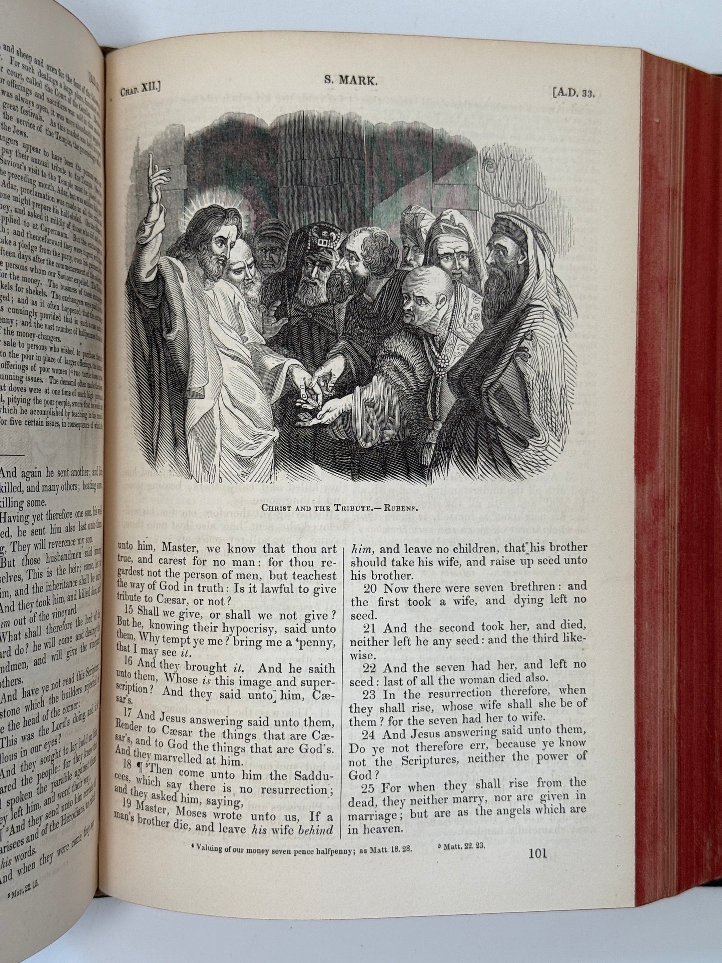 Antique King James Bible 1836
