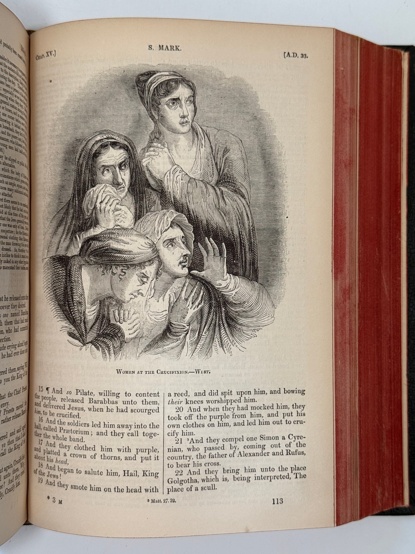 Antique King James Bible 1836