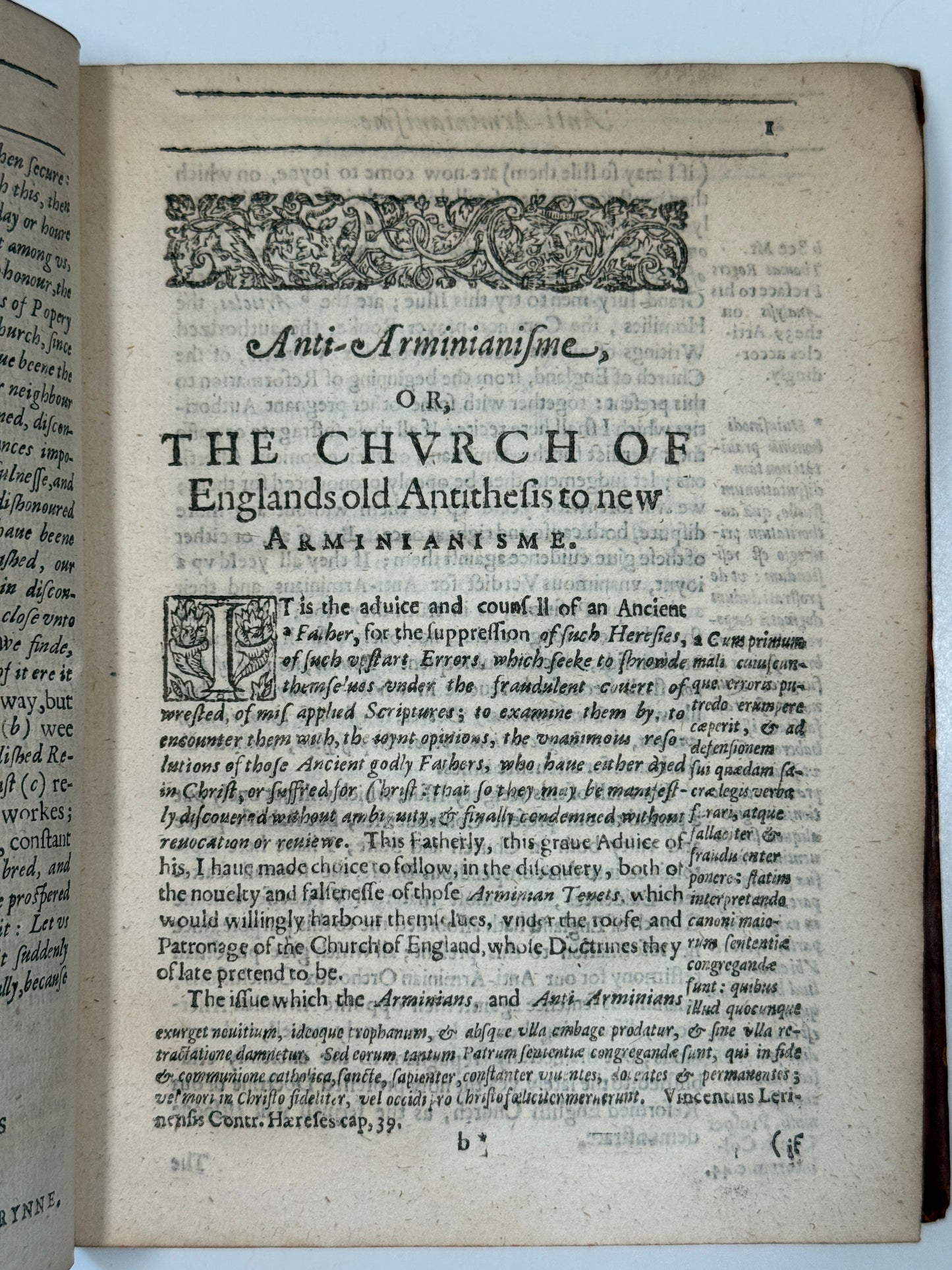 Anti-Arminianism by William Prynne 1630