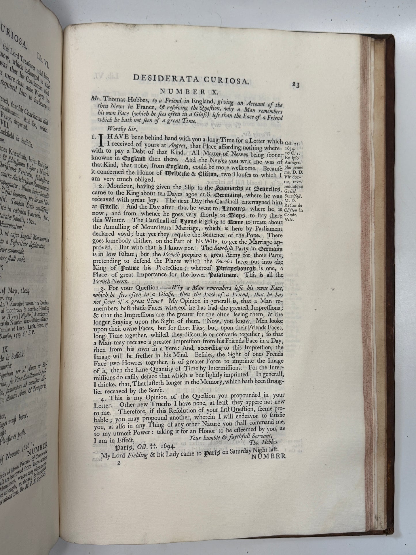 Desiderata Curiosa by Francis Peck 1732-5 First Edition